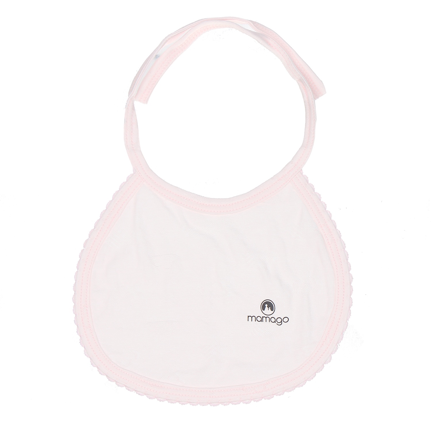 Yếm dây sơ sinh Neil Mamago HN20H (Hồng) hình 1