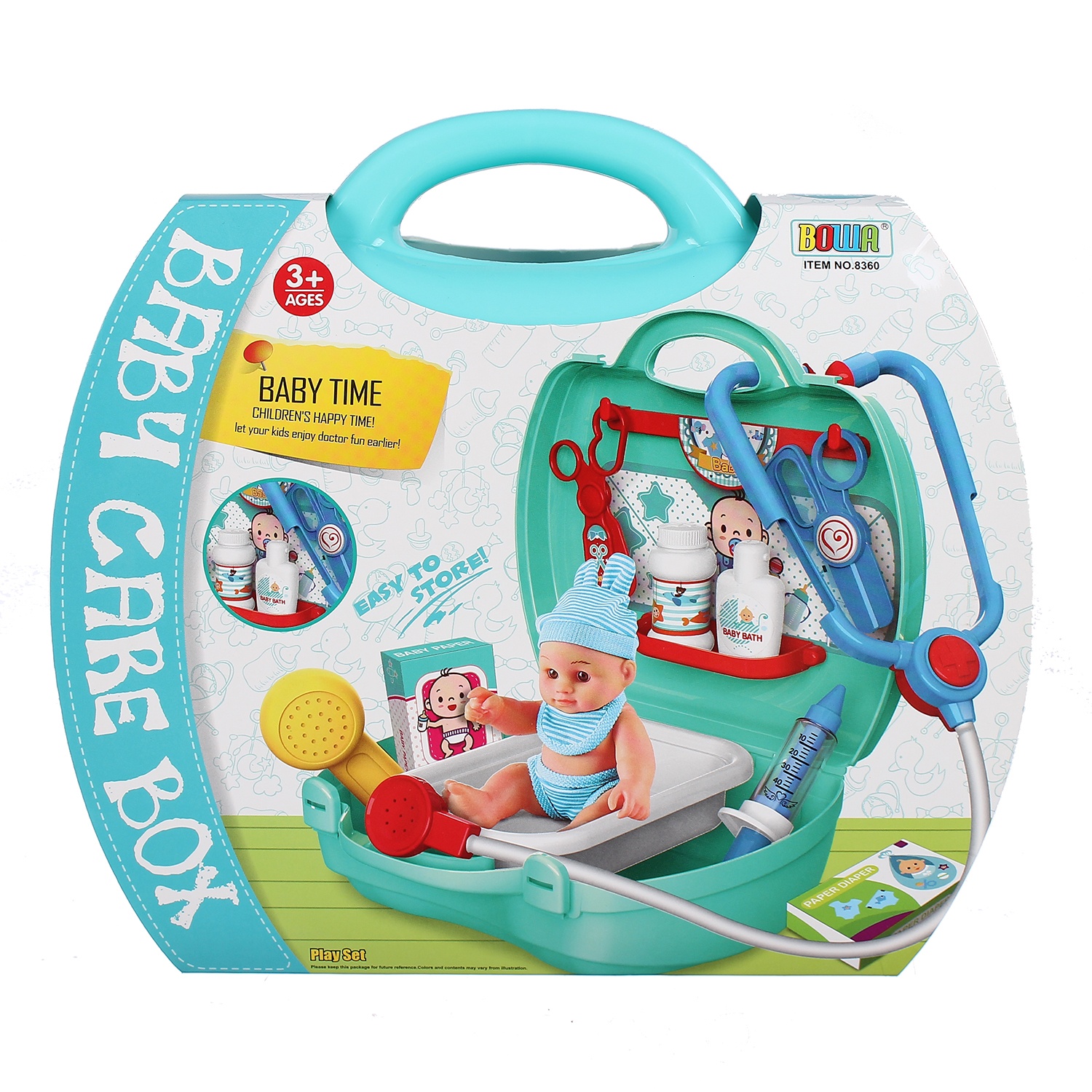 Cặp đồ chơi bác sĩ khám em bé IM.8360 hình 1