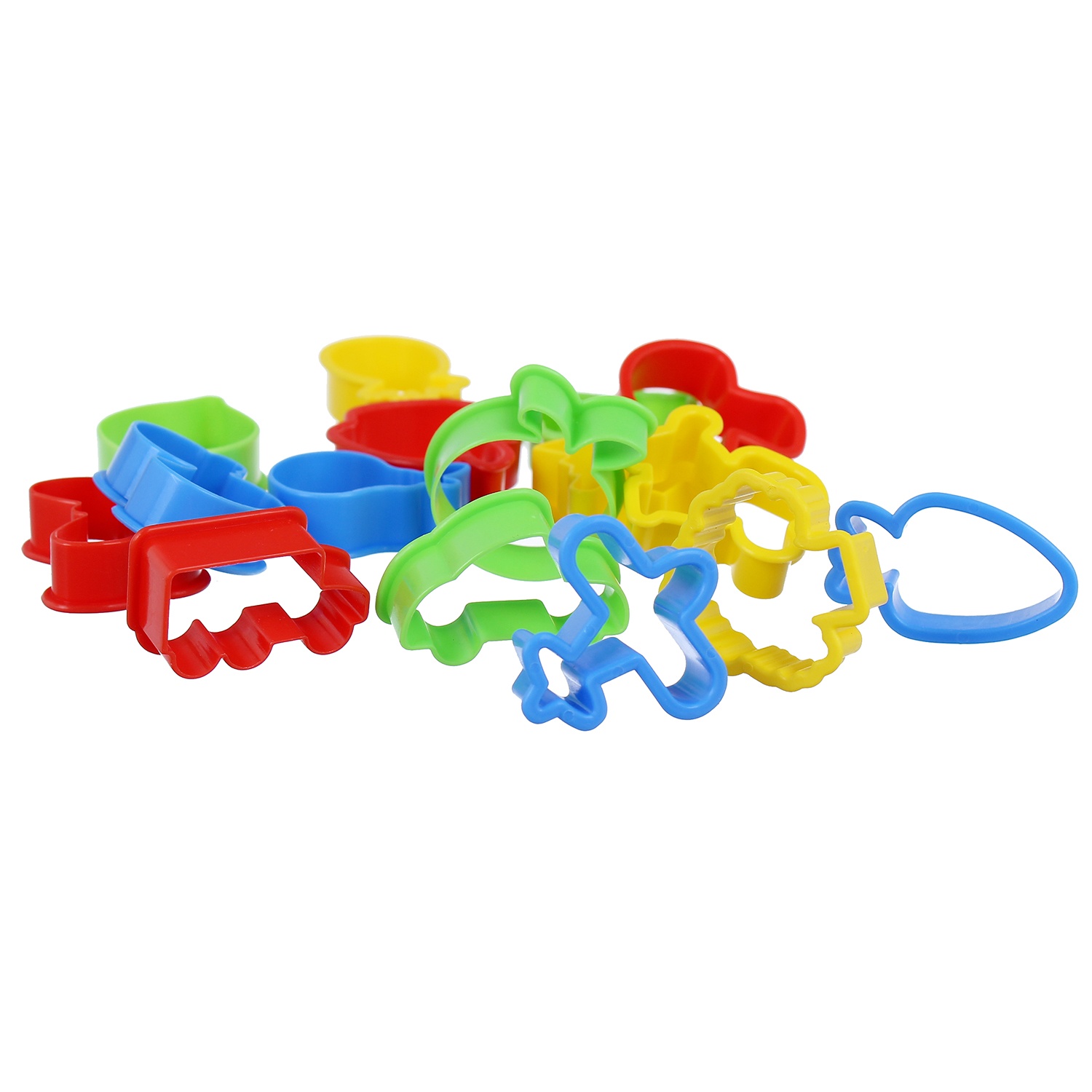 Bộ 16 khuôn tạo hình đất nặn Kiddy Clay 16SMR hình 2