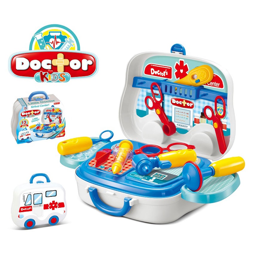 Bộ đồ chơi cặp bác sỹ cho bé 918A hình 1