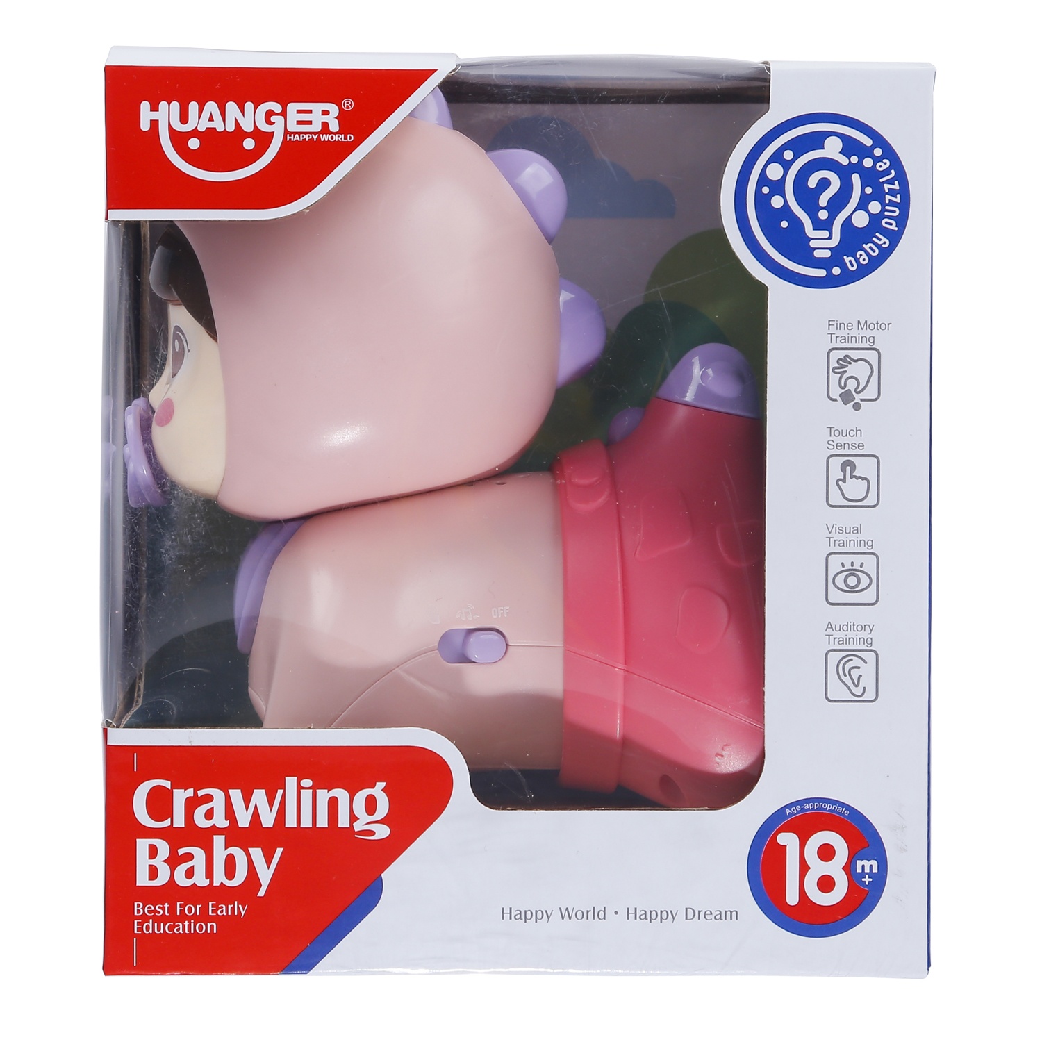 Đồ chơi búp bê có nhạc và đèn CY.HE0710 (Hồng) hình 1