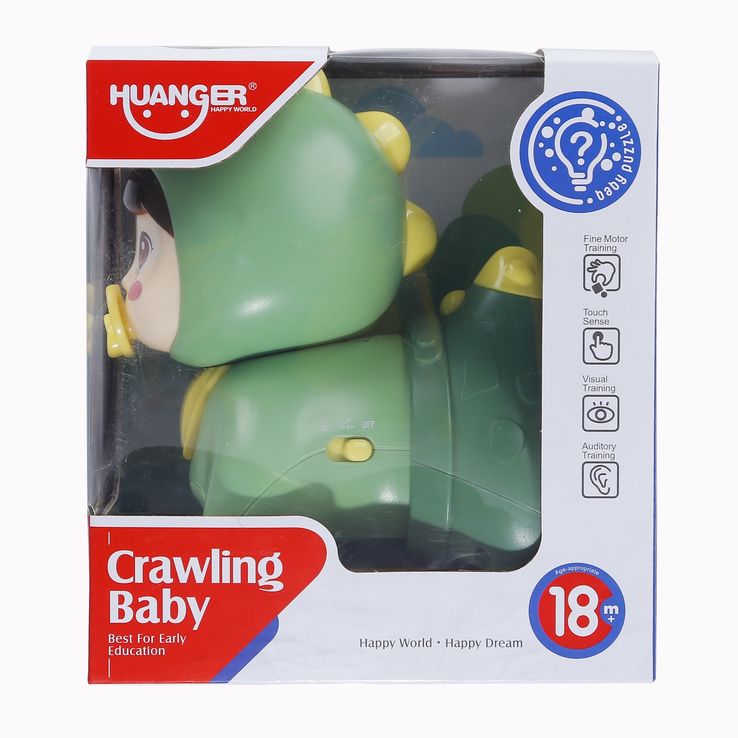 Đồ chơi búp bê có nhạc và đèn CY.HE0709 (Xanh) hình 1