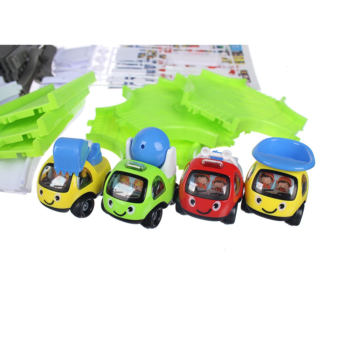 Đồ chơi bãi đỗ xe công trình HW.988T hình 1