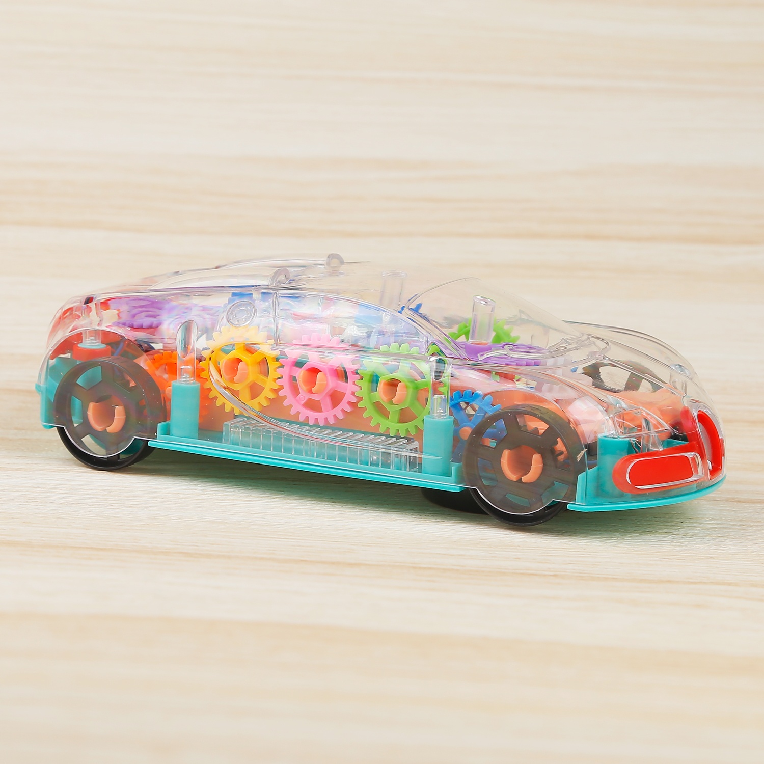 Đồ chơi bánh răng ô tô sắc màu CY.22137 hình 3