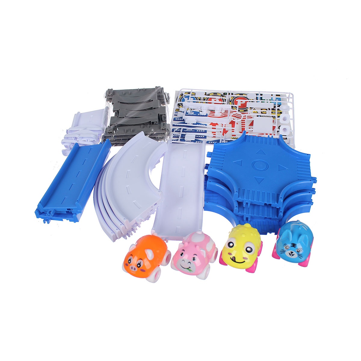 Đồ chơi cho bé bãi đỗ xe mini HW.688T hình 2