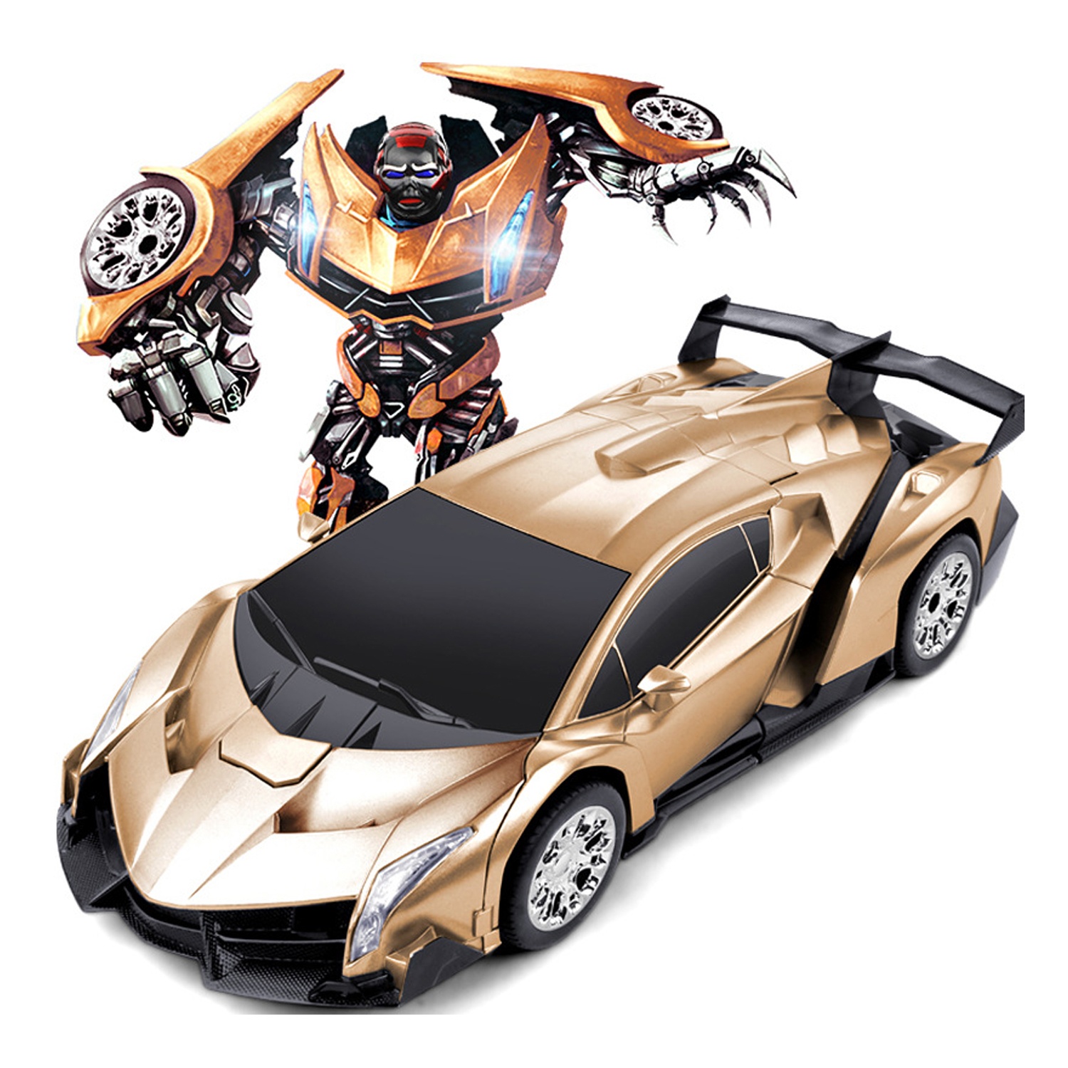 Đồ chơi ô tô biến hình Transformer NT412 hình 1