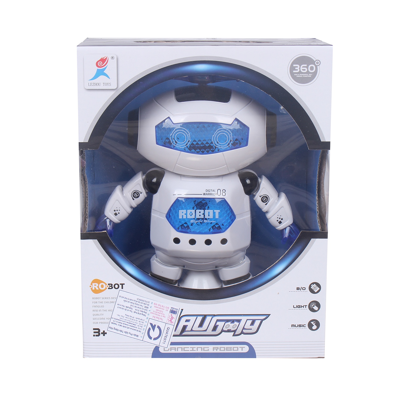 Đồ chơi robot vui nhộn có nhạc đèn CY.99444-2 hình 4