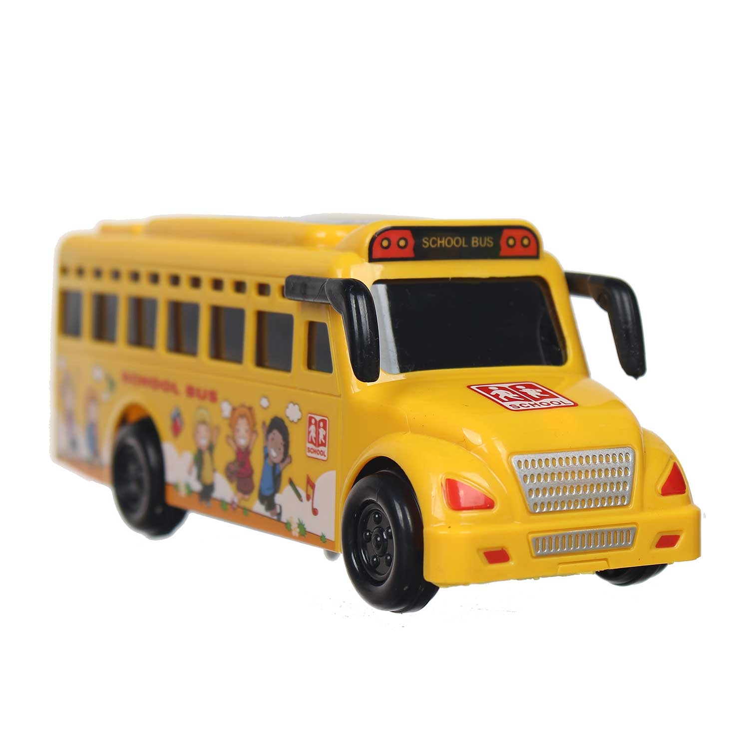 Đồ chơi mô hình xe bus trường học có đèn CY.7705 hình 1