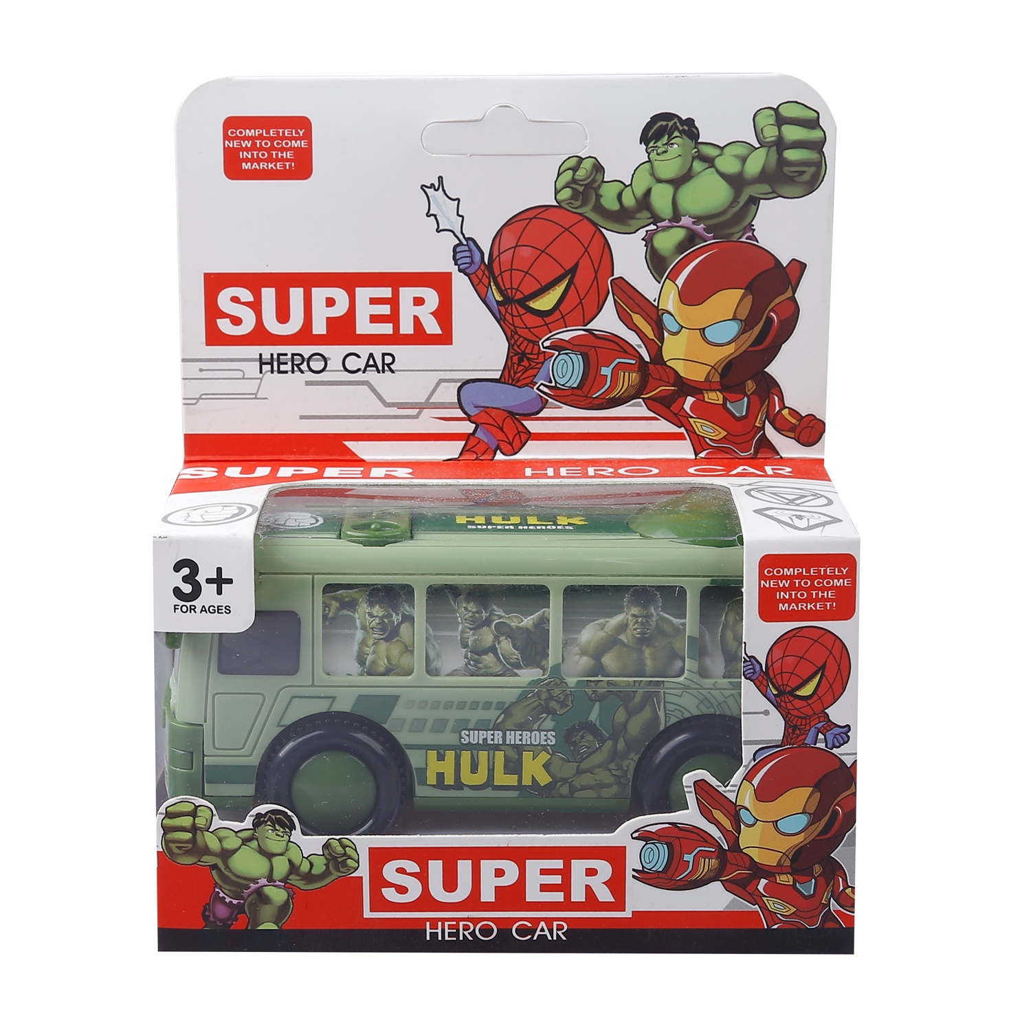 Mô hình đồ chơi xe buýt Avengers CY.6958-3C hình 1