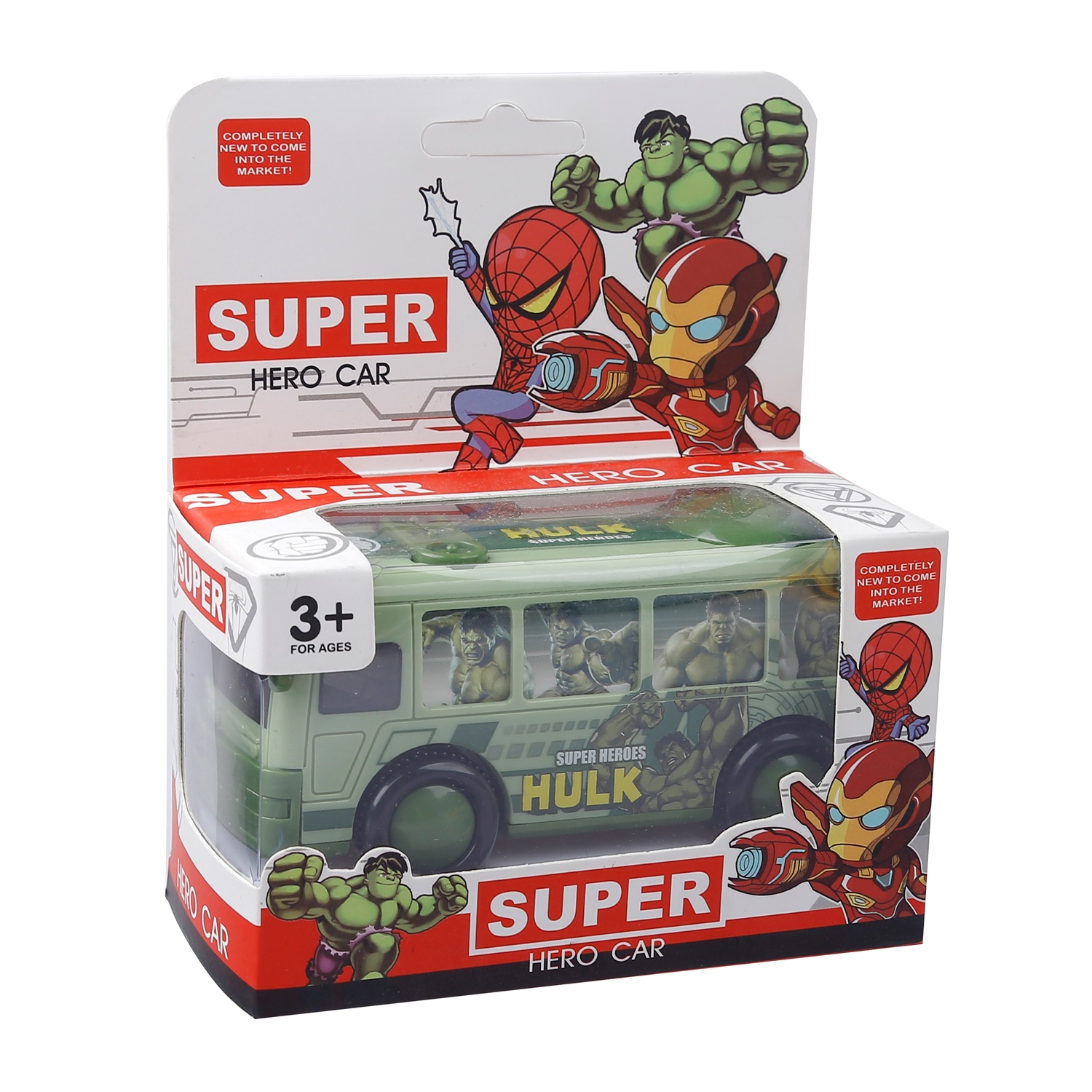 Mô hình đồ chơi xe buýt Avengers CY.6958-3C hình 2