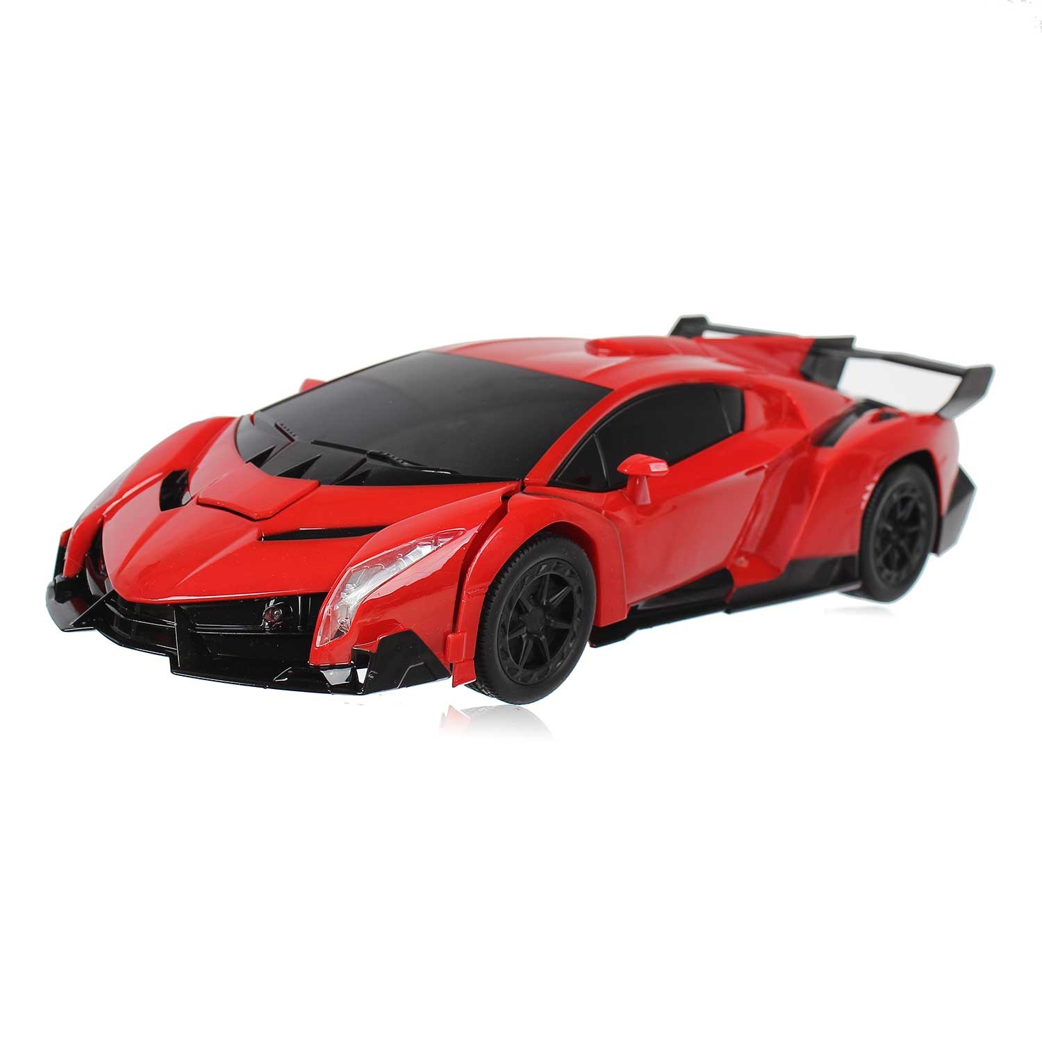 Ô tô biến hình robot Transformer CY.483-25 (Đỏ) hình 5