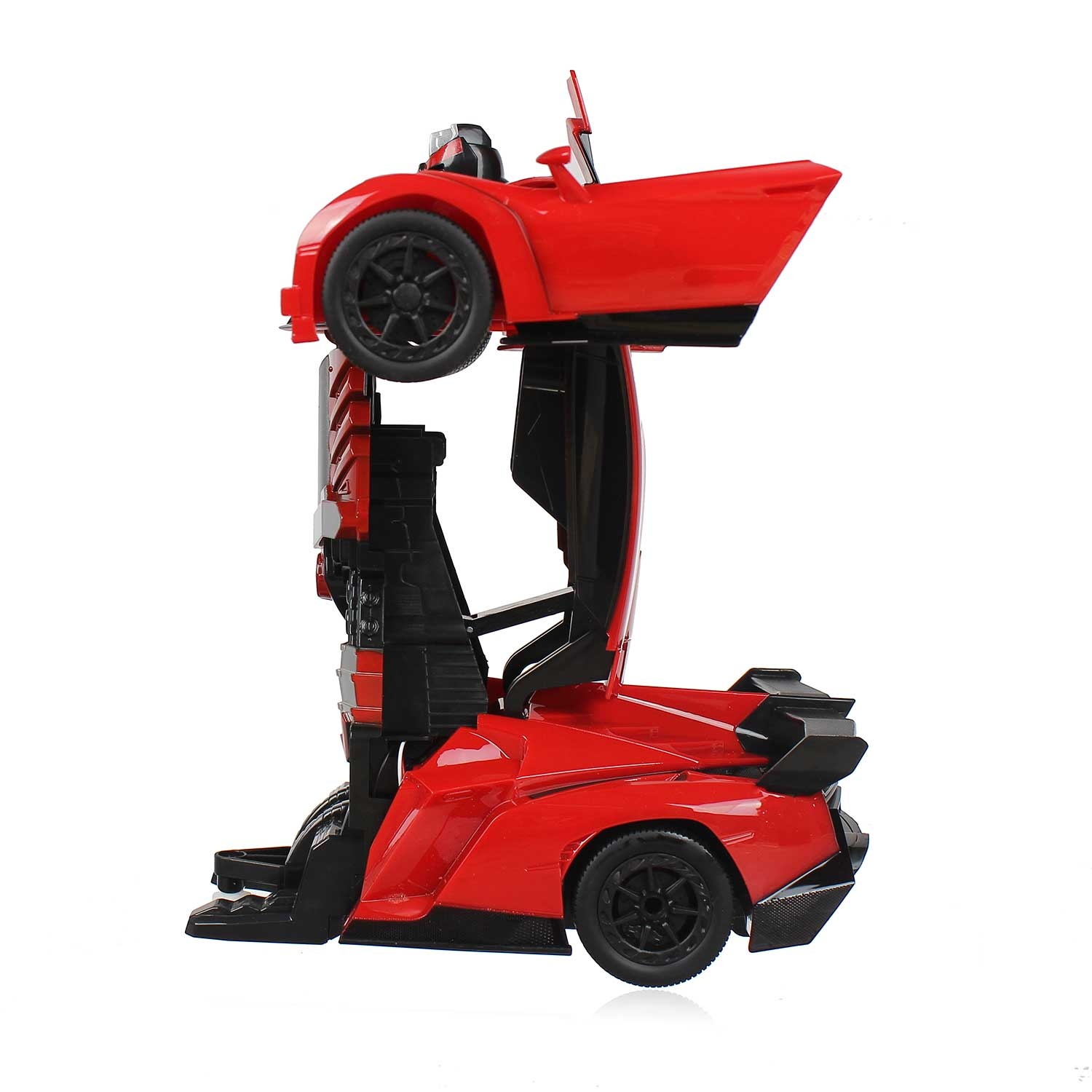 Ô tô biến hình robot Transformer CY.483-25 (Đỏ) hình 3