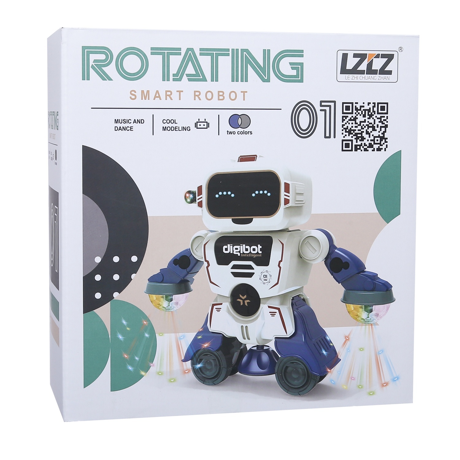 Robot nhảy múa có nhạc và đèn CY.6678-1 hình 1