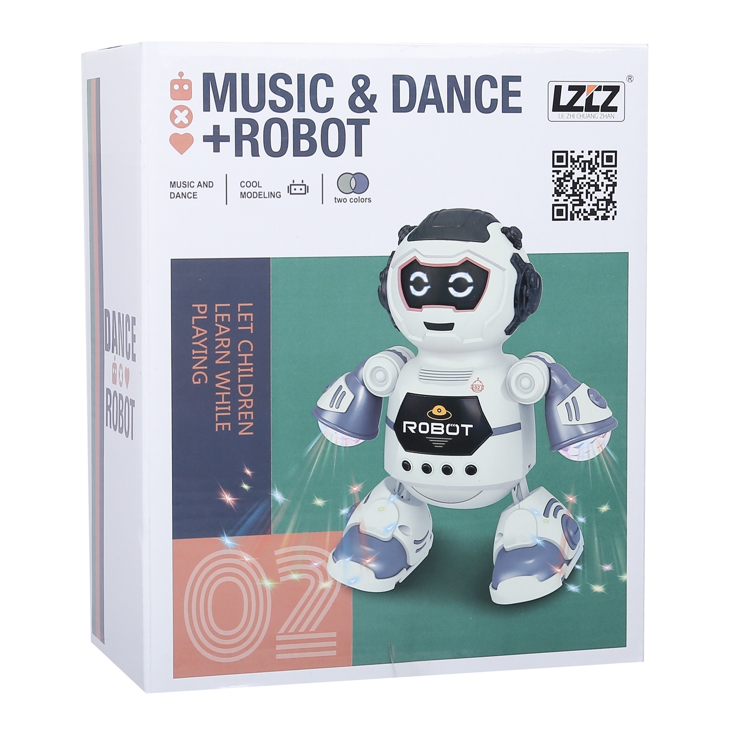 Robot thông minh có nhạc và đèn CY.6678-2 hình 1