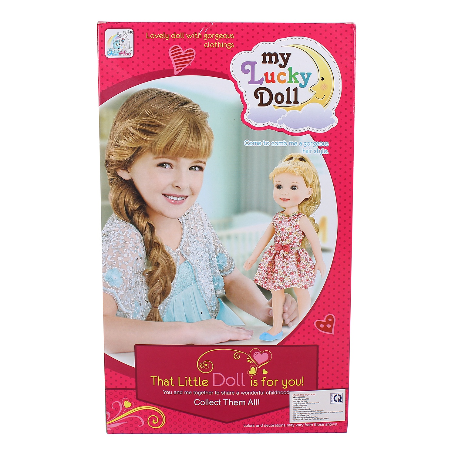 Búp bê tiểu thư Elaine 14' CY.89006 Búp bê tiểu thư Elaine 14' CY.89006 hình 3