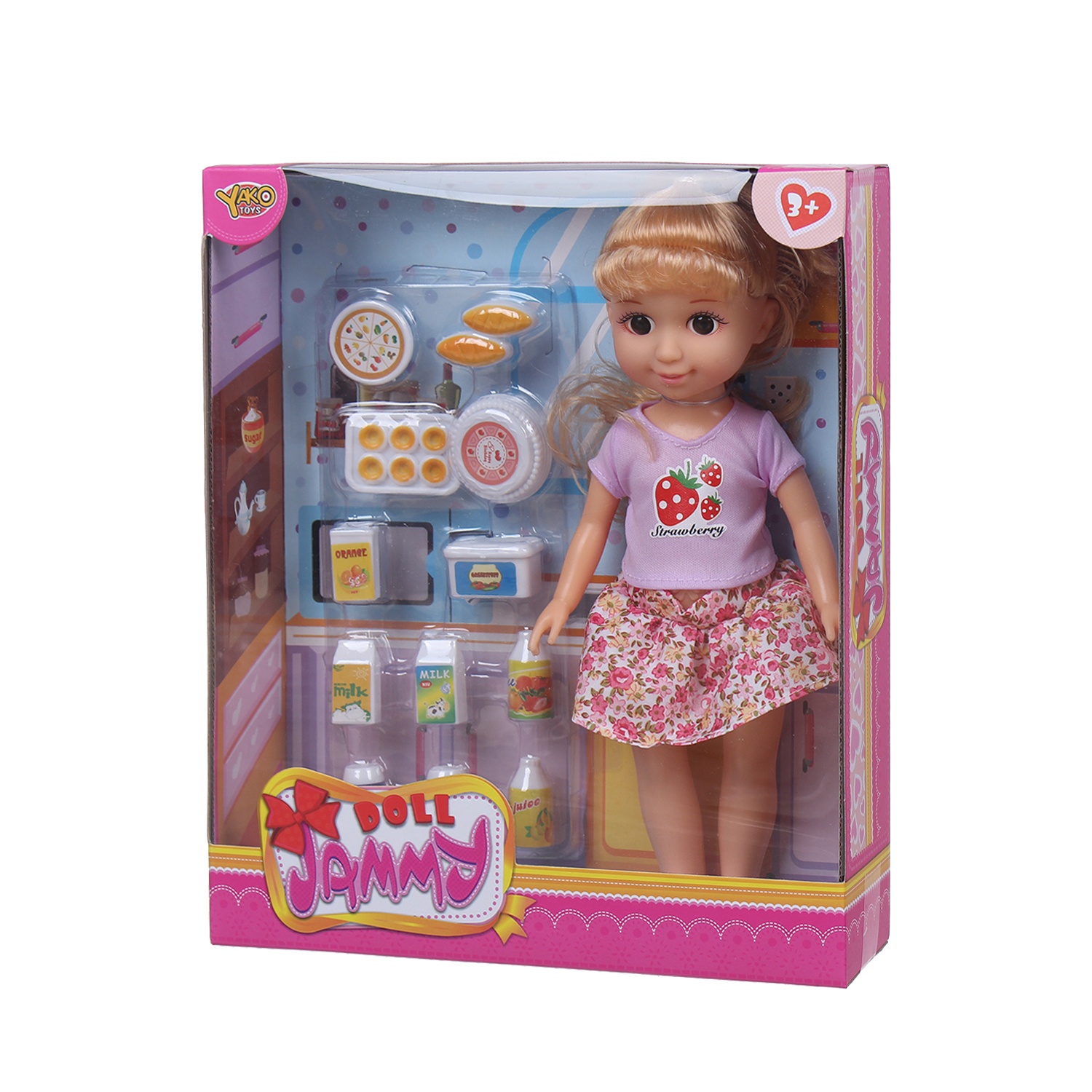 Búp bê Yako đáng yêu kèm phụ kiện K2 hình 3