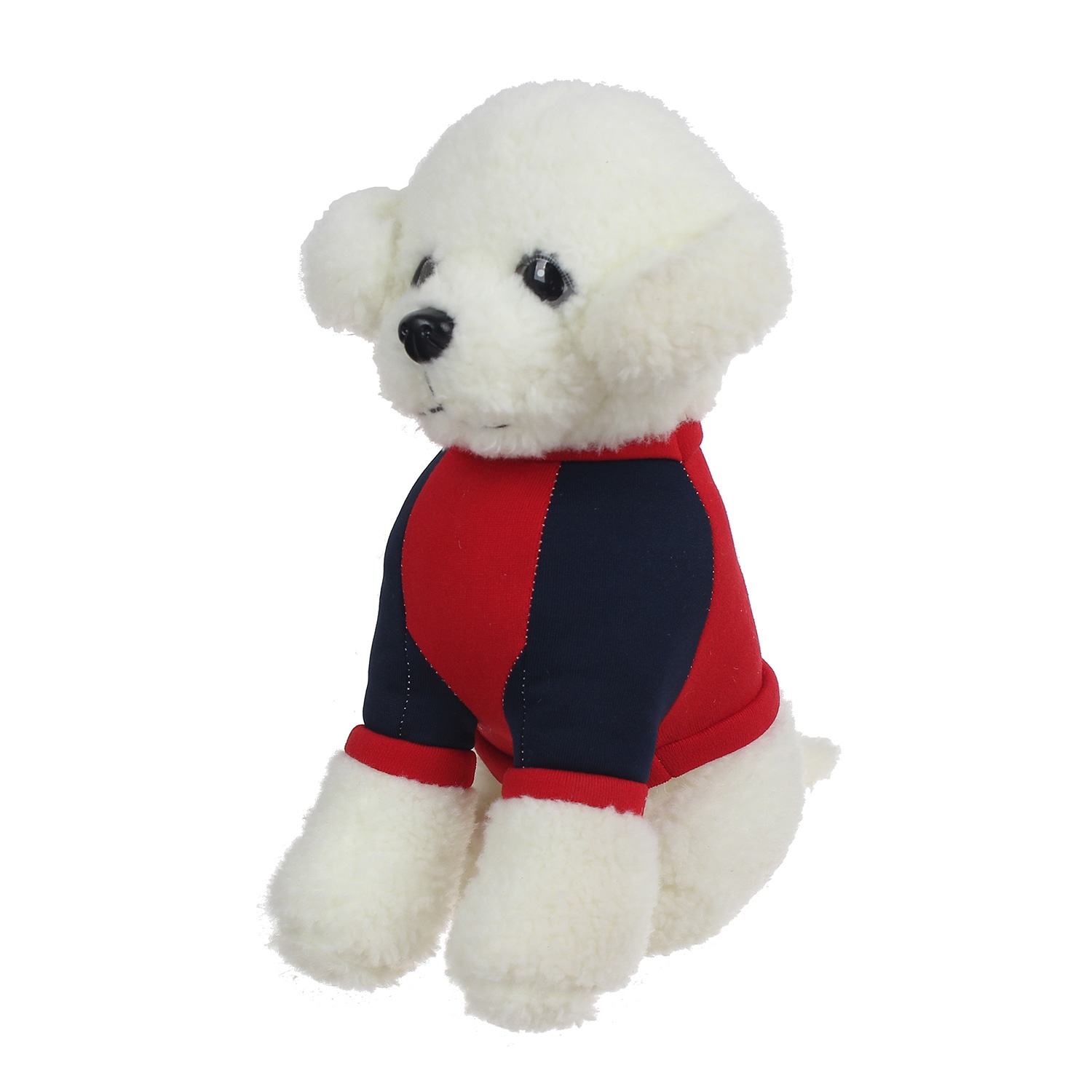 Thú bông hình cún mặc áo in sao hình 1