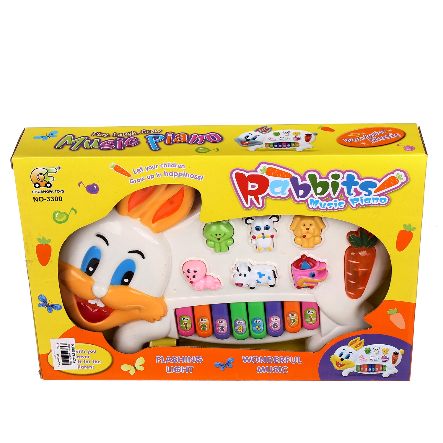 Đồ chơi đàn nhạc hình thỏ CY.3300 hình 3