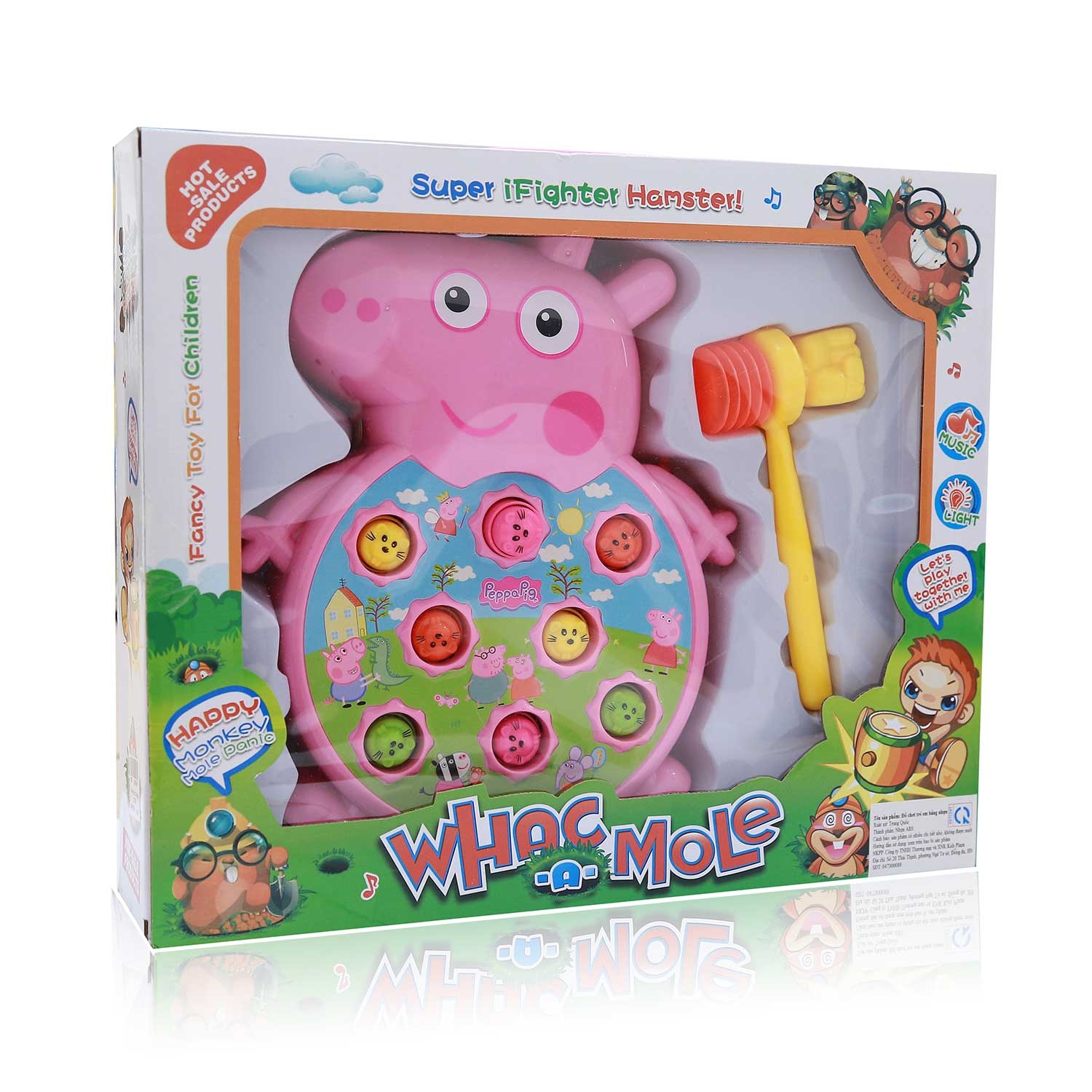 Đồ chơi đập chuột Pegpa Pig CY.8830 hình 4