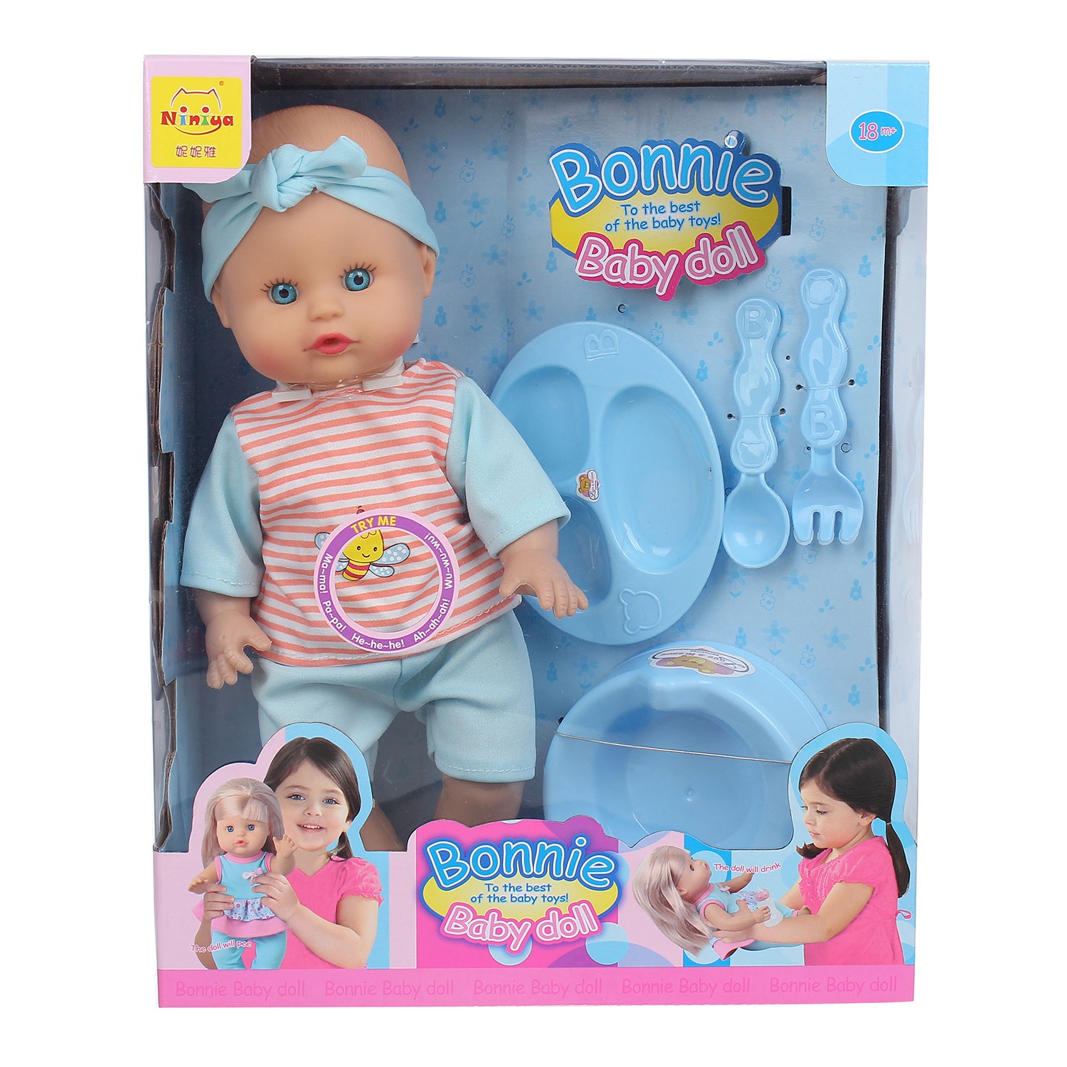 Đồ chơi búp bê DG.323B hình 1