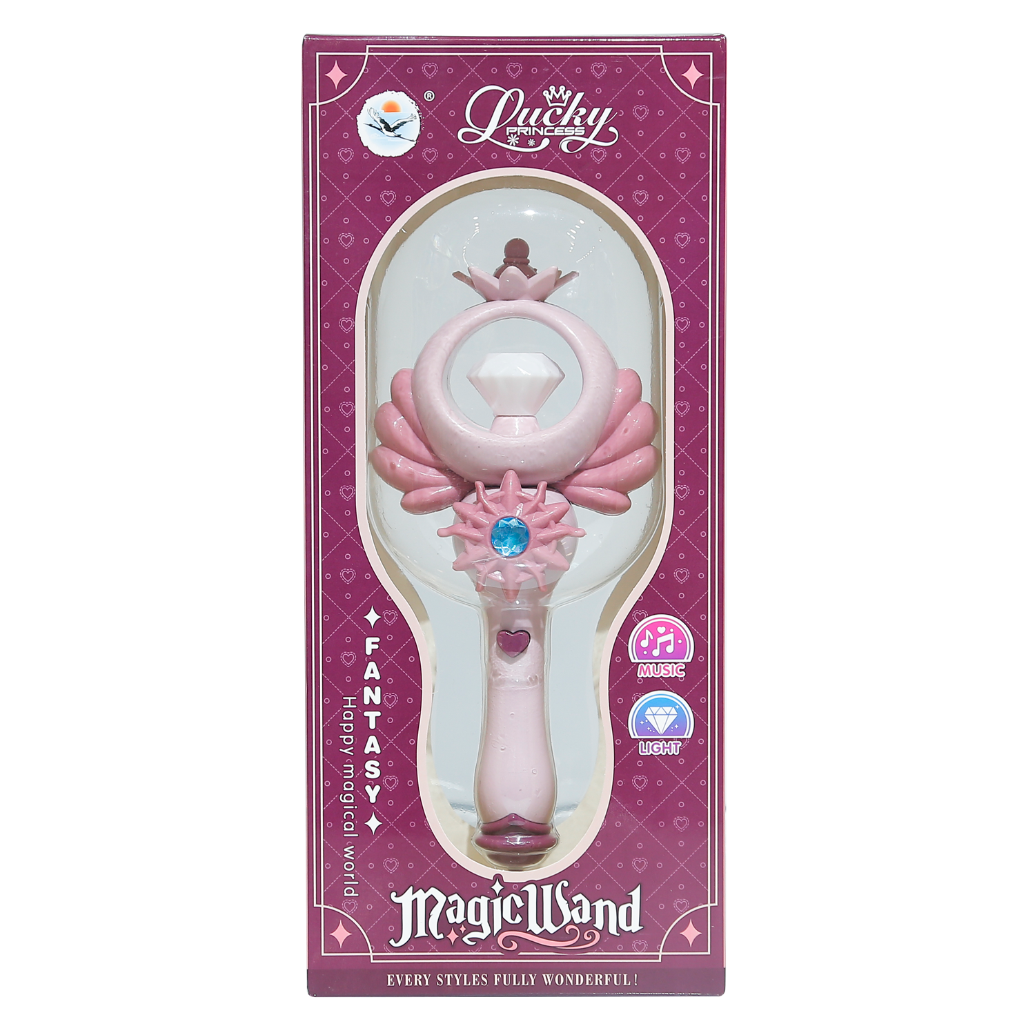 Đồ chơi chiếc gậy thần kì màu hồng TZ-09B hình 1