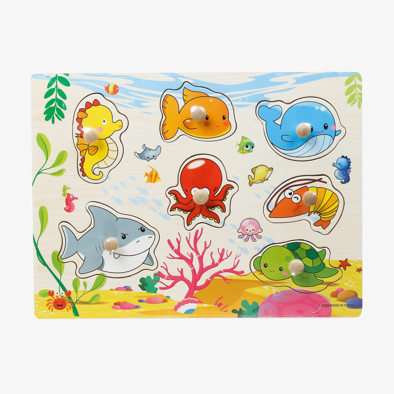 Bảng gỗ xếp hình A-3029 hình 1