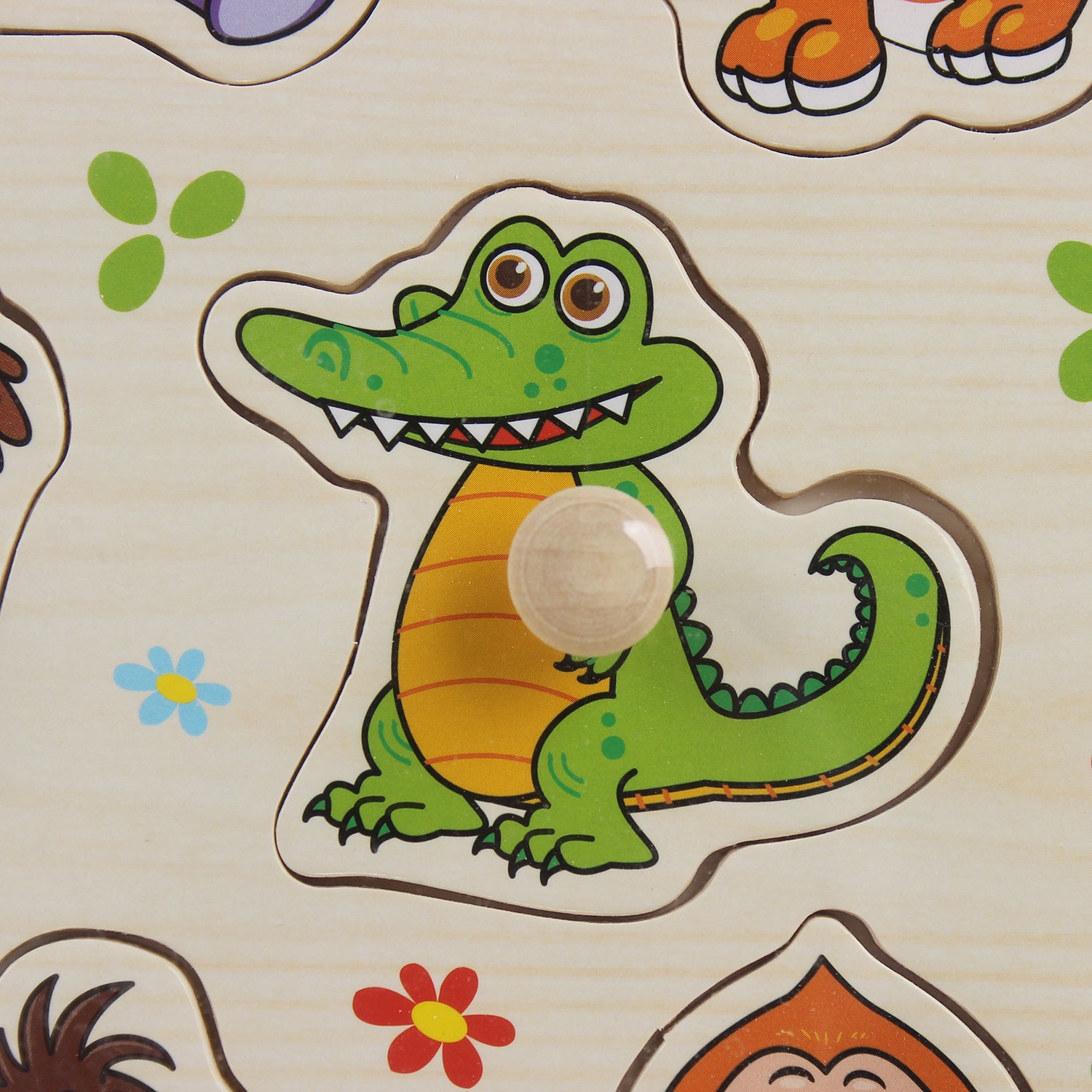 Bảng gỗ xếp hình cho bé A-3014 hình 2