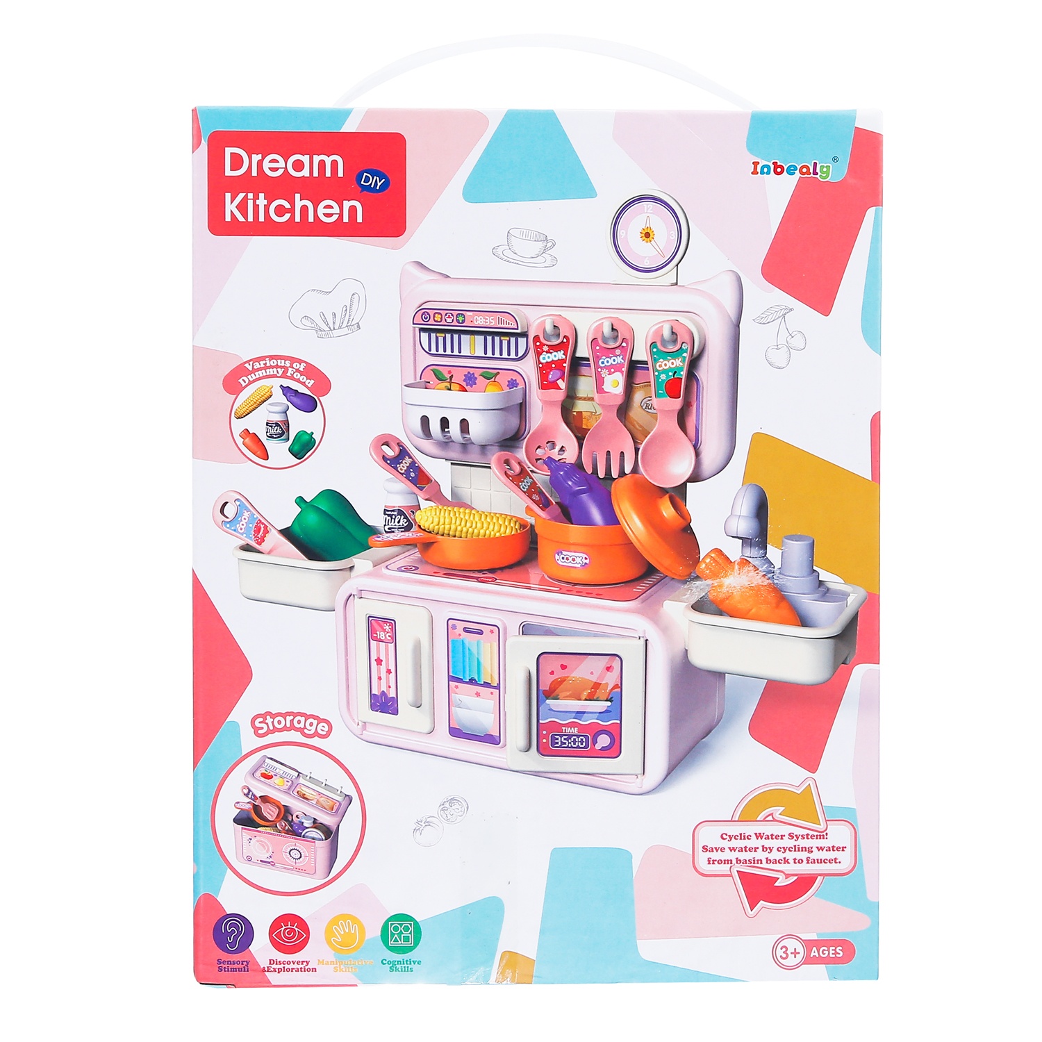 Đồ chơi căn bếp mộng mơ màu hồng CY.28T-4 hình 2