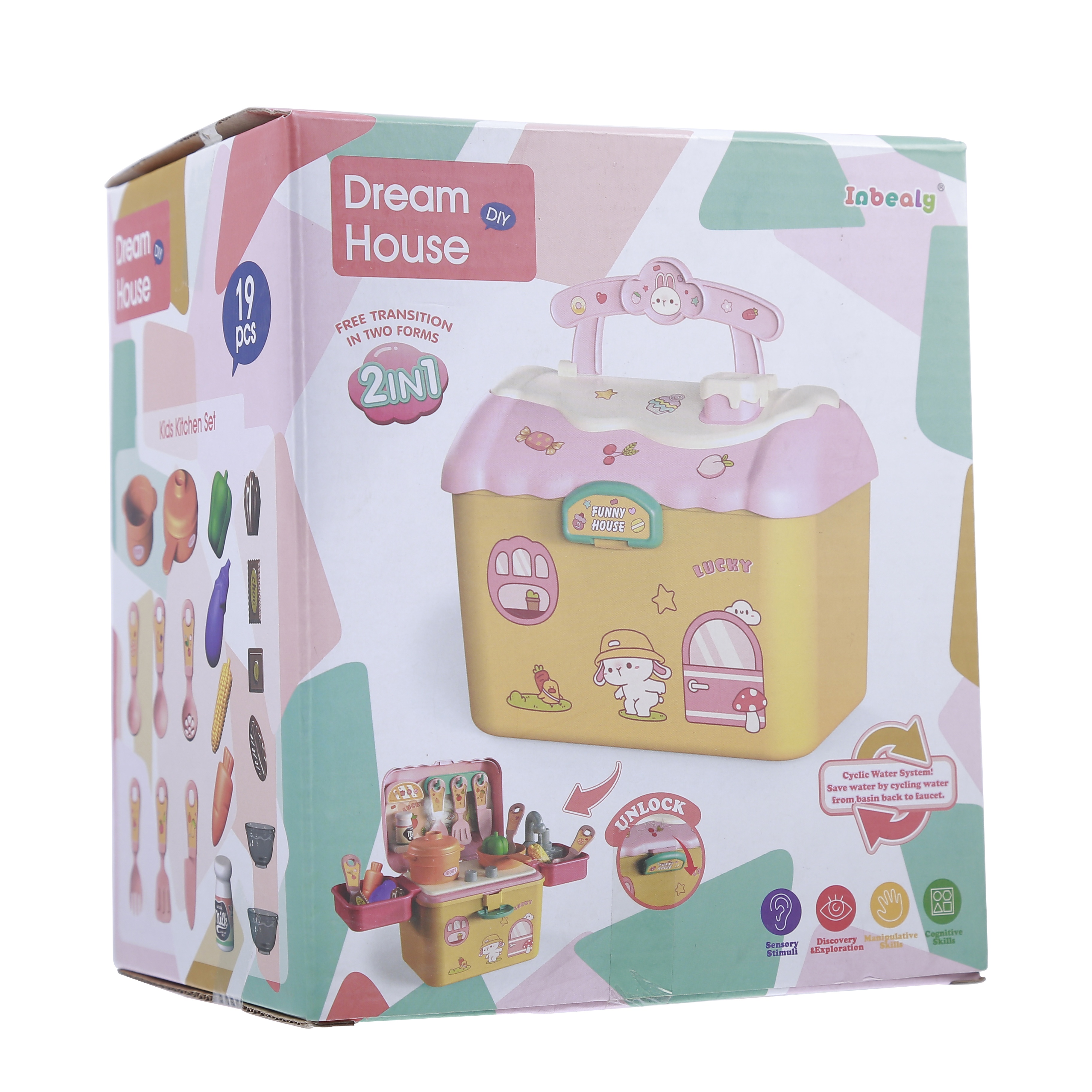 Đồ chơi nhà bếp màu đỏ CY.2201T-12P hình 2