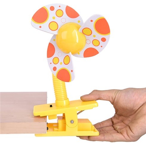 Đồ chơi quạt gắn xe đẩy có đèn CY.1228A hình 3