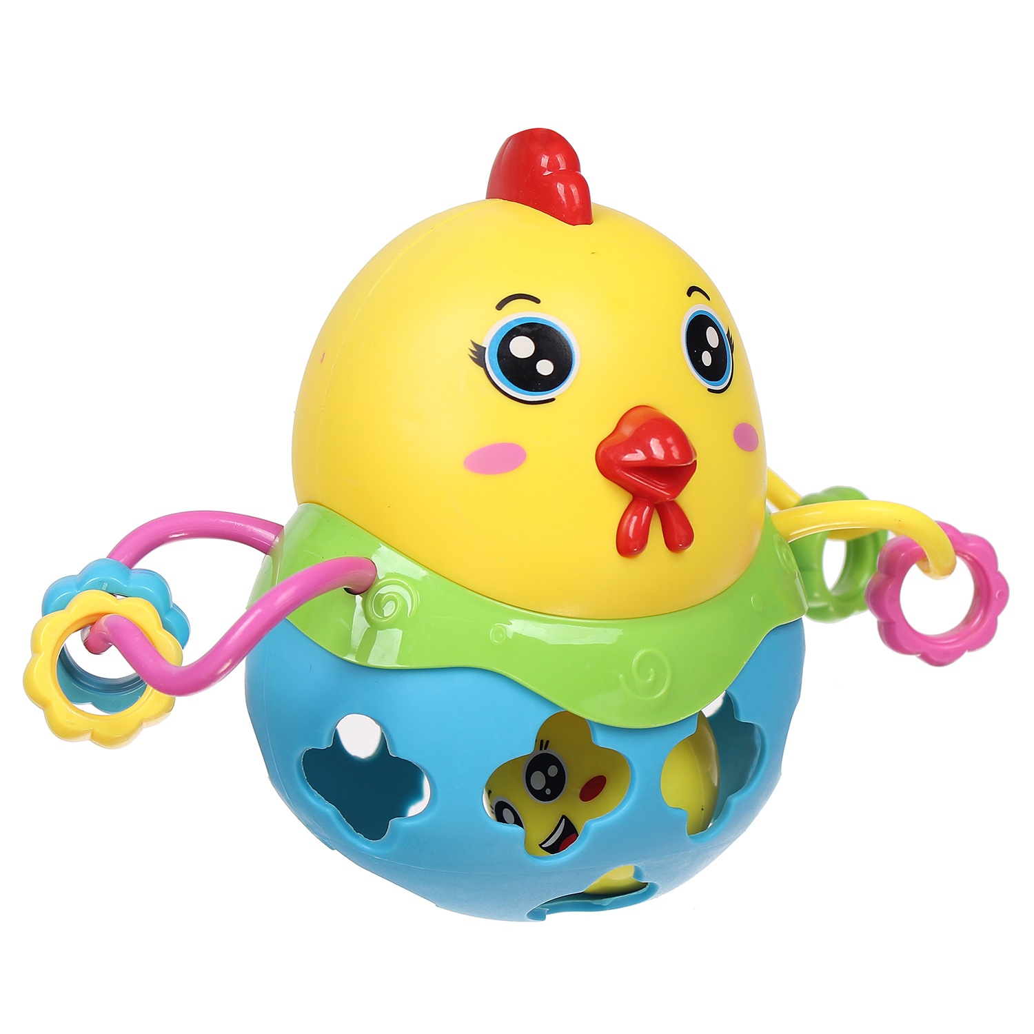 Bóng xúc xắc mềm gà con 3366 hình 3