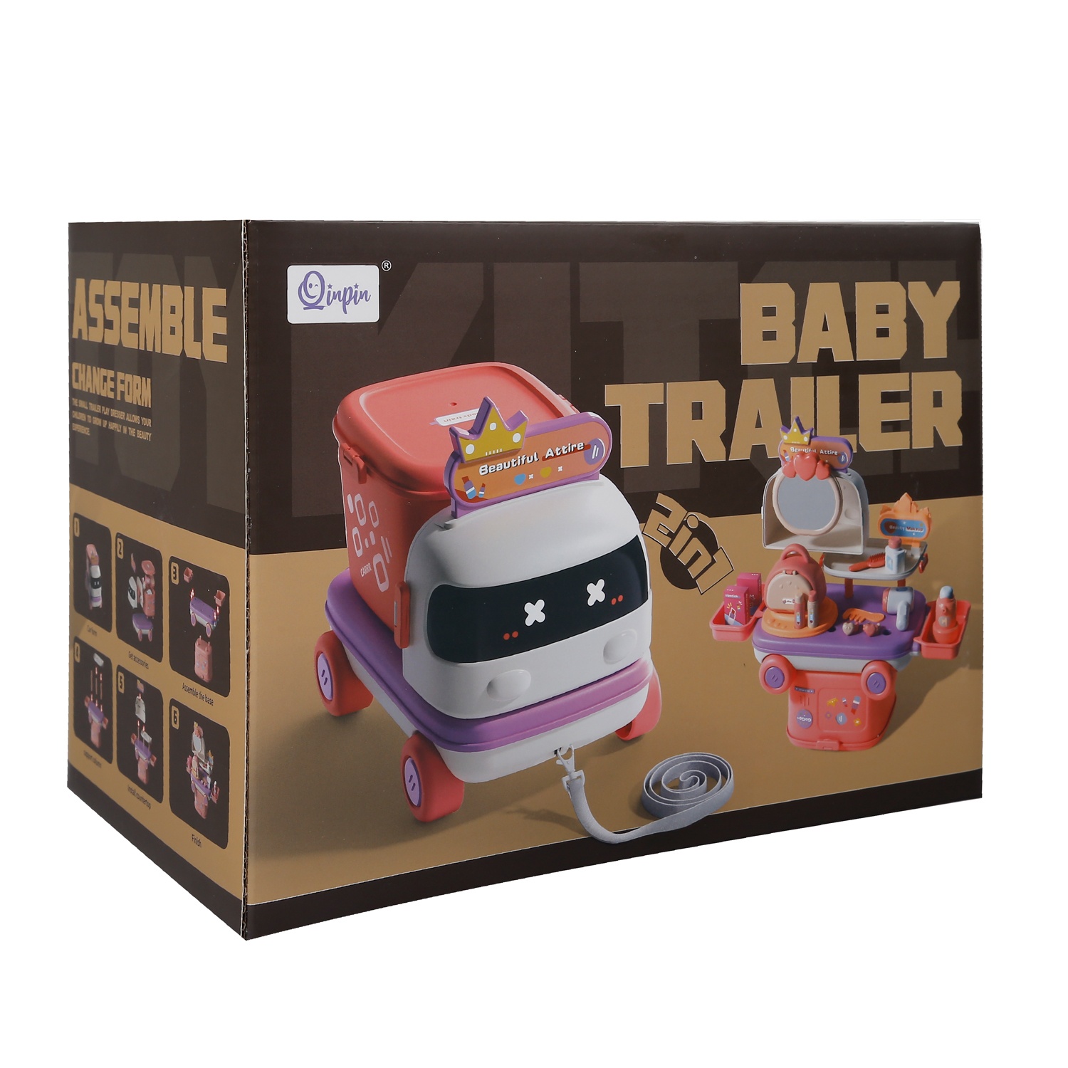 Sét đồ chơi make up CY.HY-18 (Hồng) hình 2