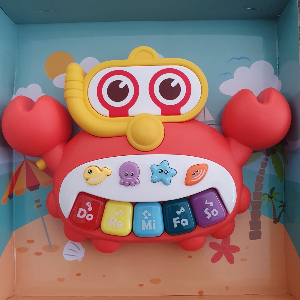 Đồ chơi đàn hình cua CY.HE535 cho bé hình 1