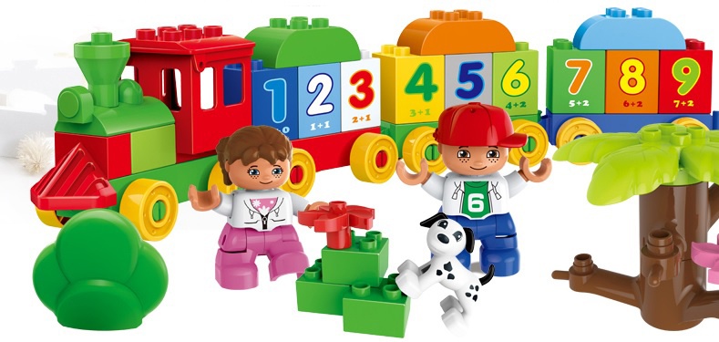 Đồ chơi đoàn tàu vui nhộn Huimei HM136-1 hình 2