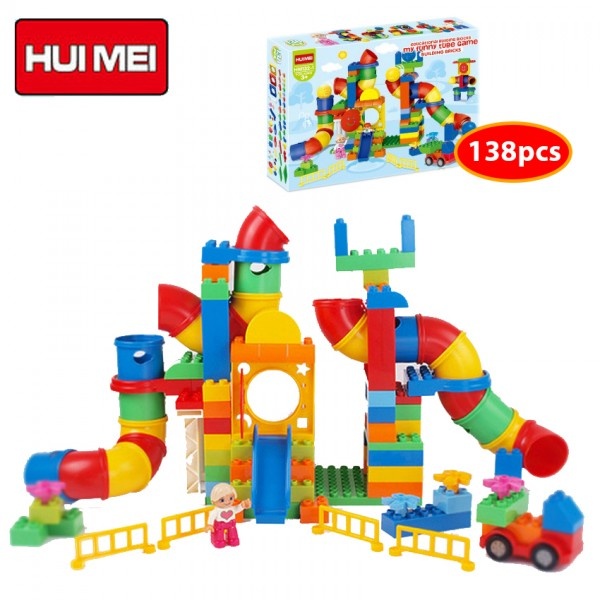 Đồ chơi hình khối ống My Little Huimei HM132-1 hình 3