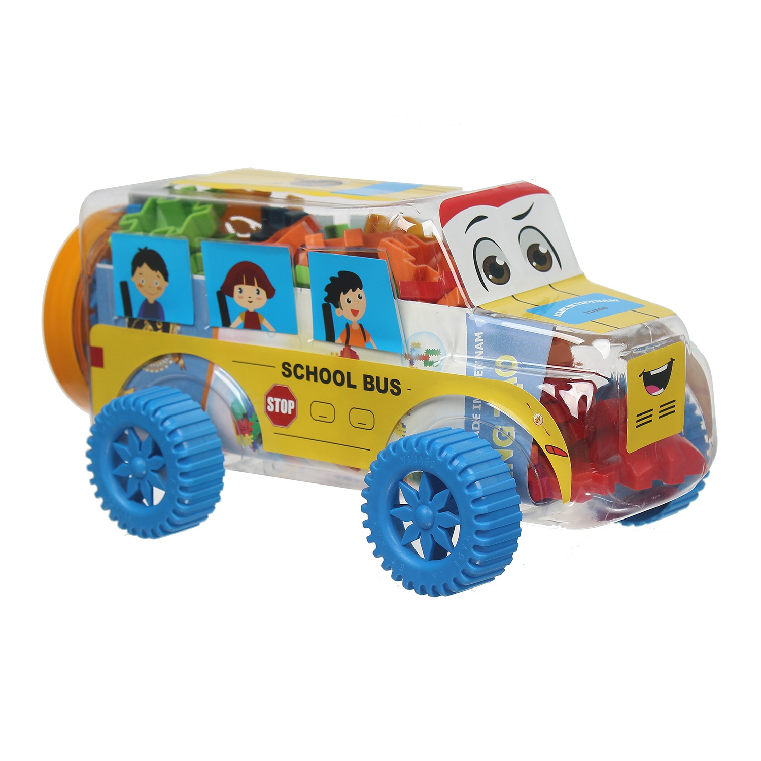 Đồ chơi ô tô xếp hình Vijago VJG0324 hình 2