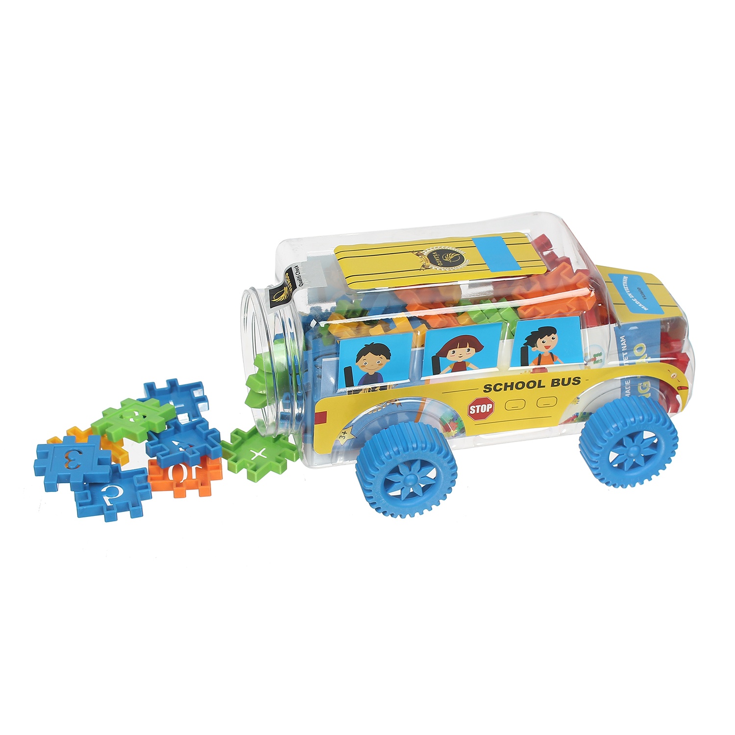 Đồ chơi ô tô xếp hình Vijago VJG0324 hình 1