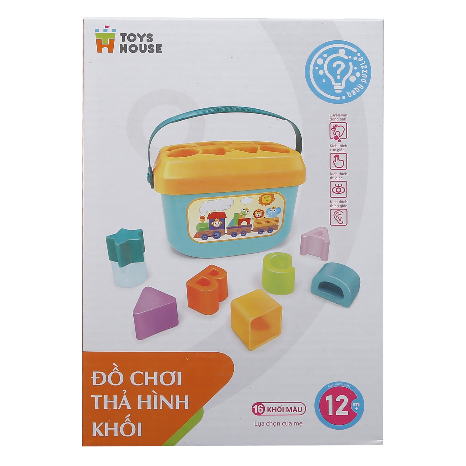 Đồ chơi thả hình khối và chữ Toyshouse HE0218