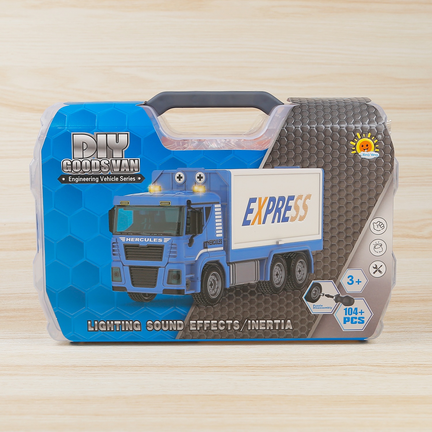 Hộp đồ chơi lắp ráp xe Express CY.3203-9 hình 1