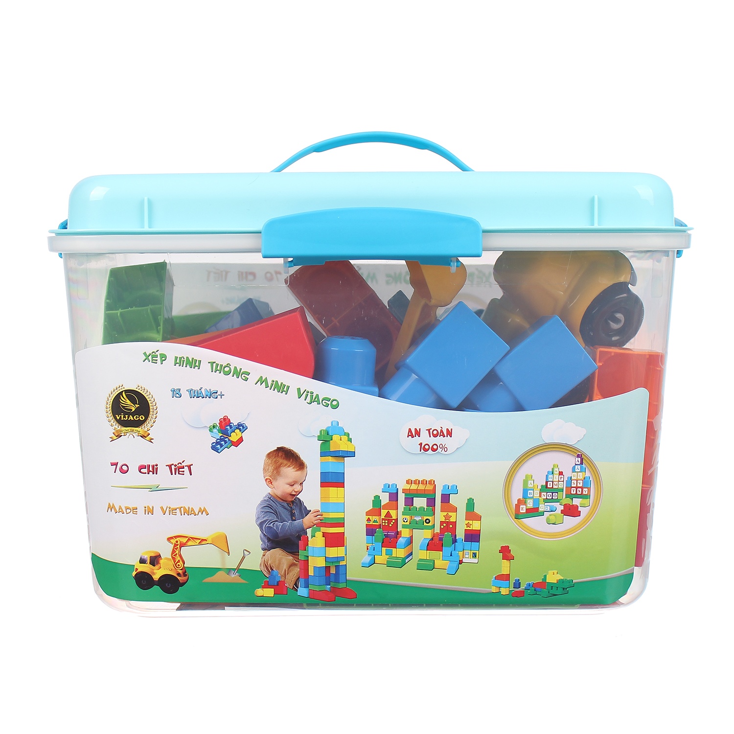 Đồ chơi thùng xếp hình sáng tạo VJG028 Đồ chơi thùng xếp hình sáng tạo VJG028 hình 1