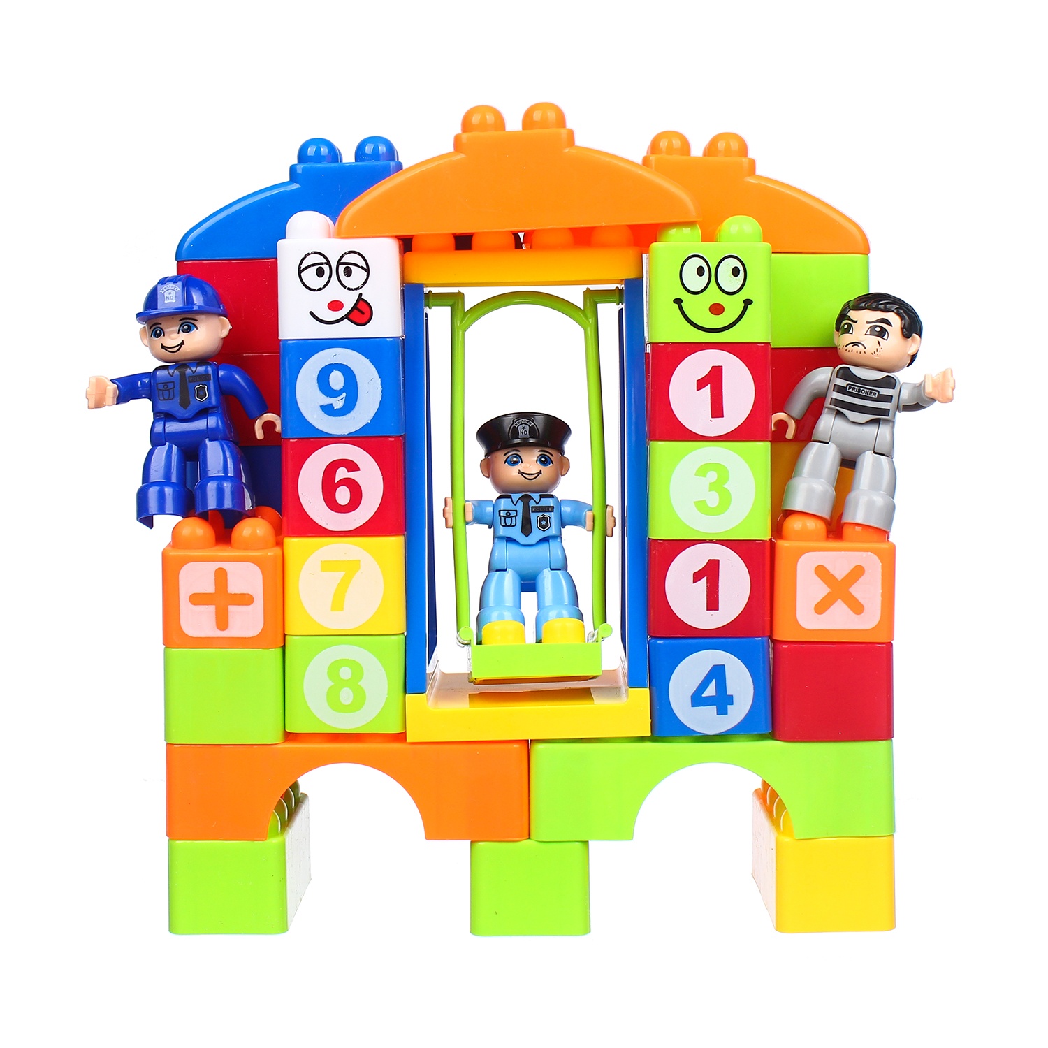 Đồ chơi xếp hình cảnh sát 46CT IM.JX6630 hình 2