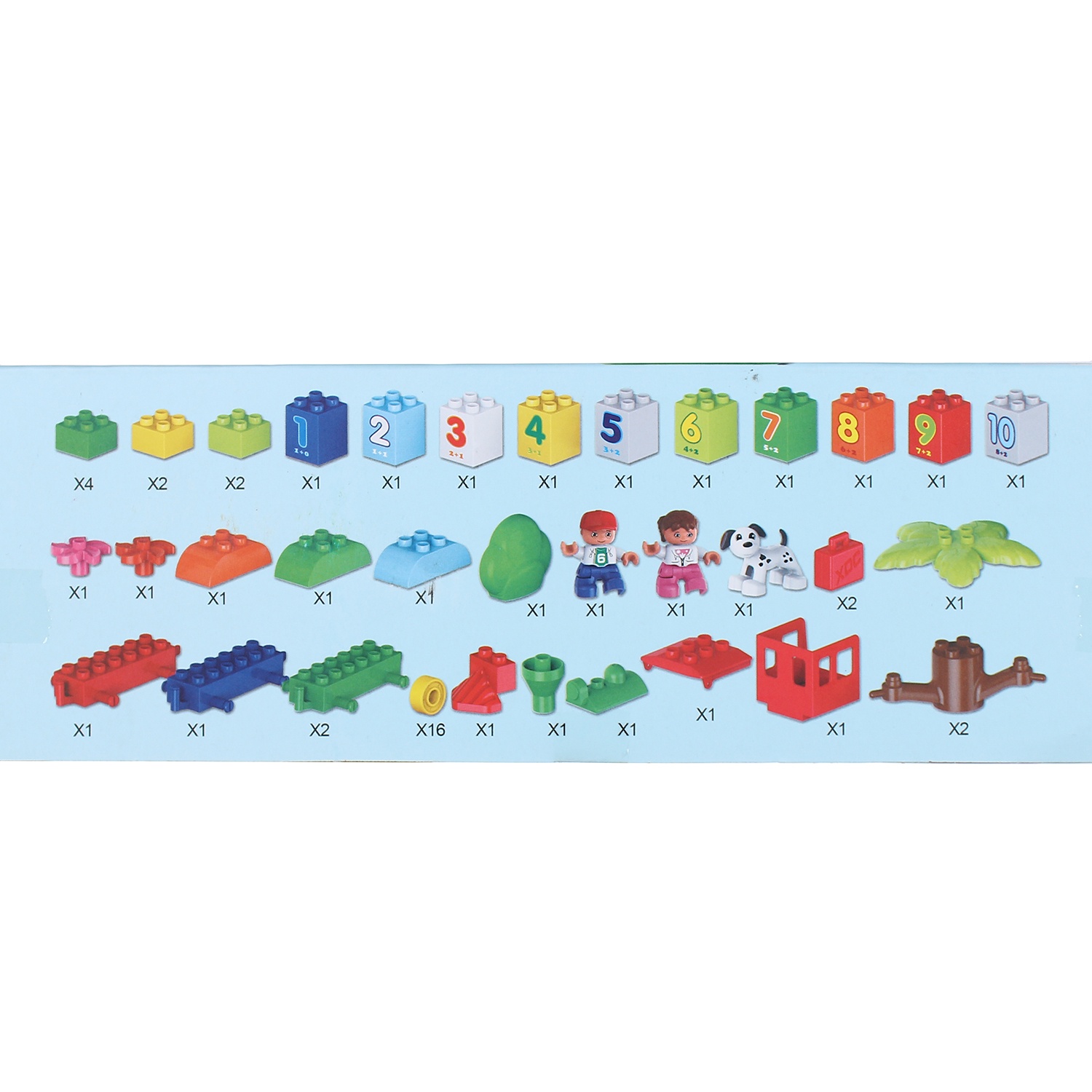 Đồ chơi xếp hình tàu hỏa HW.136-1 hình 2