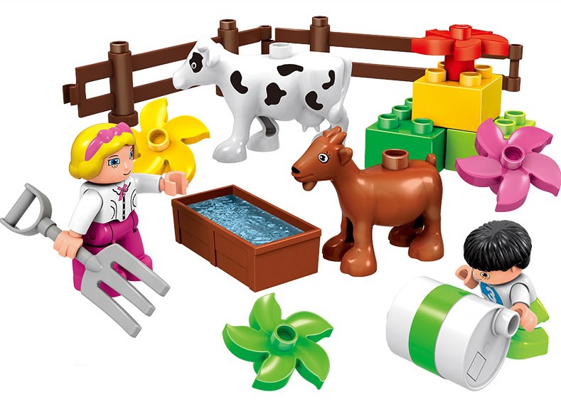 Bộ xếp hình Huimei ngôi nhà nông trại HM062-1 hình 2