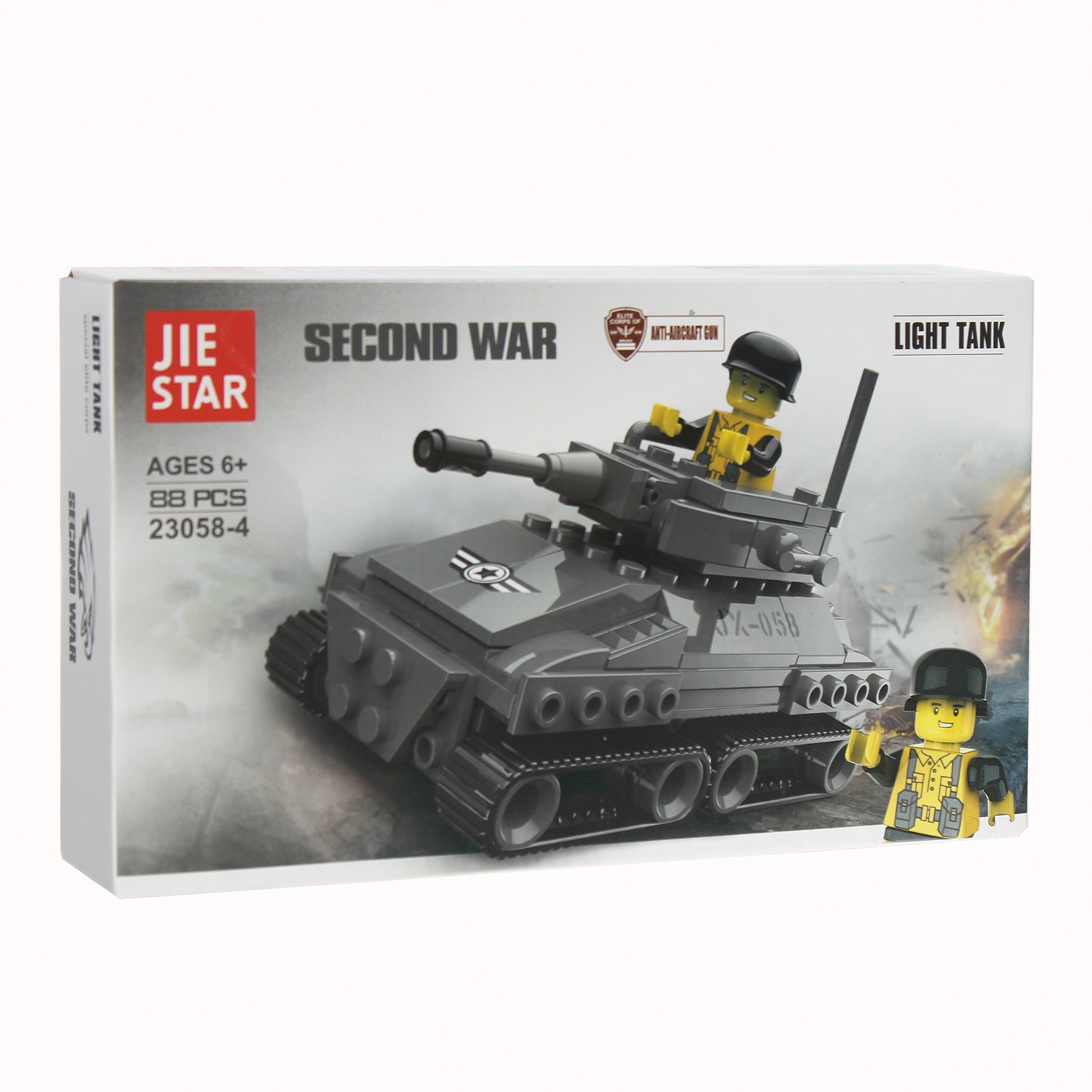 Đồ chơi xếp hình Mini quân đội IM23058 hình 1