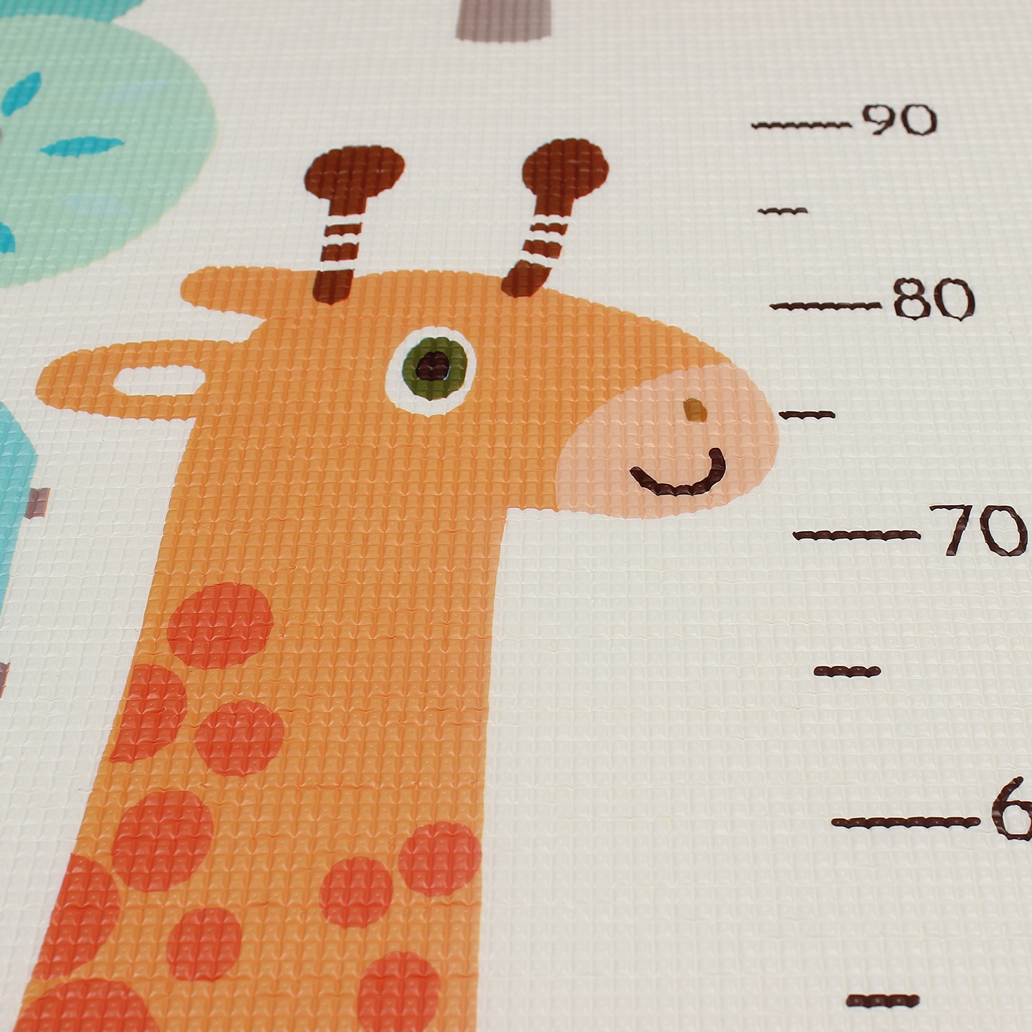 Thảm chơi hai mặt XPE KidsPlaza Dreamy Land 180x150x1cm in thước đo