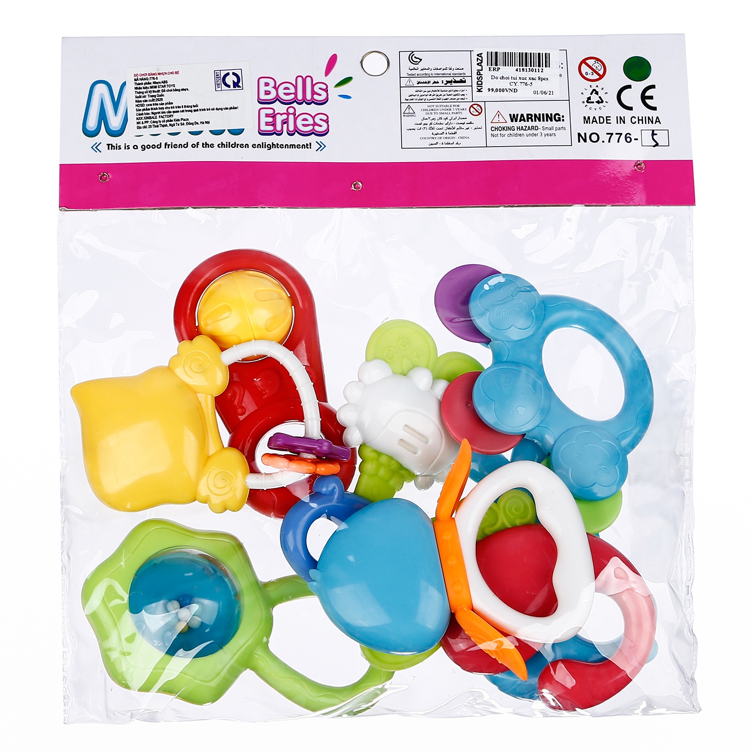 Đồ chơi xúc xắc túi 8pcs CY.776-5 hình 3