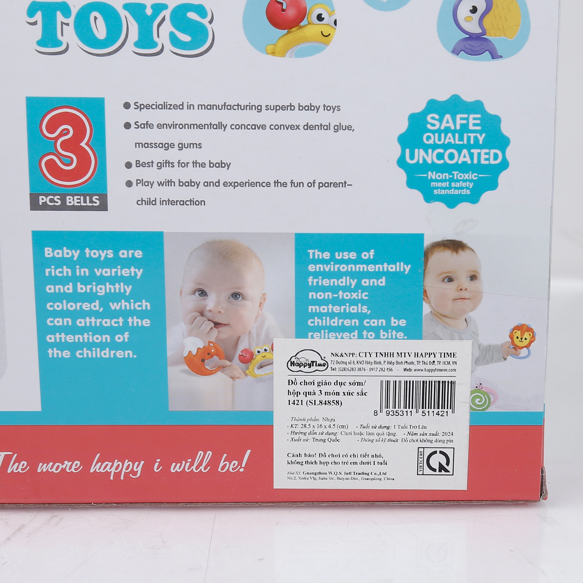 Hộp 3 xúc xắc HT 1421 (SL84858) hình 2