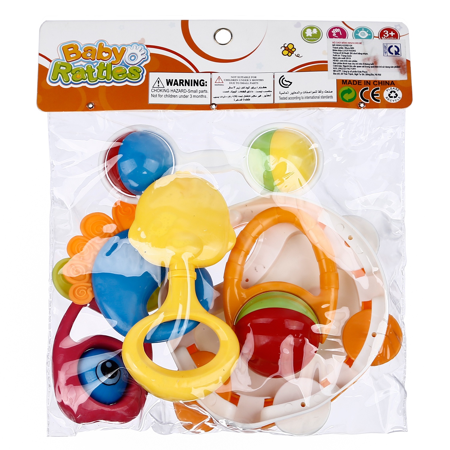 Túi xúc xắc 6pcs CYK225D124 hình 3