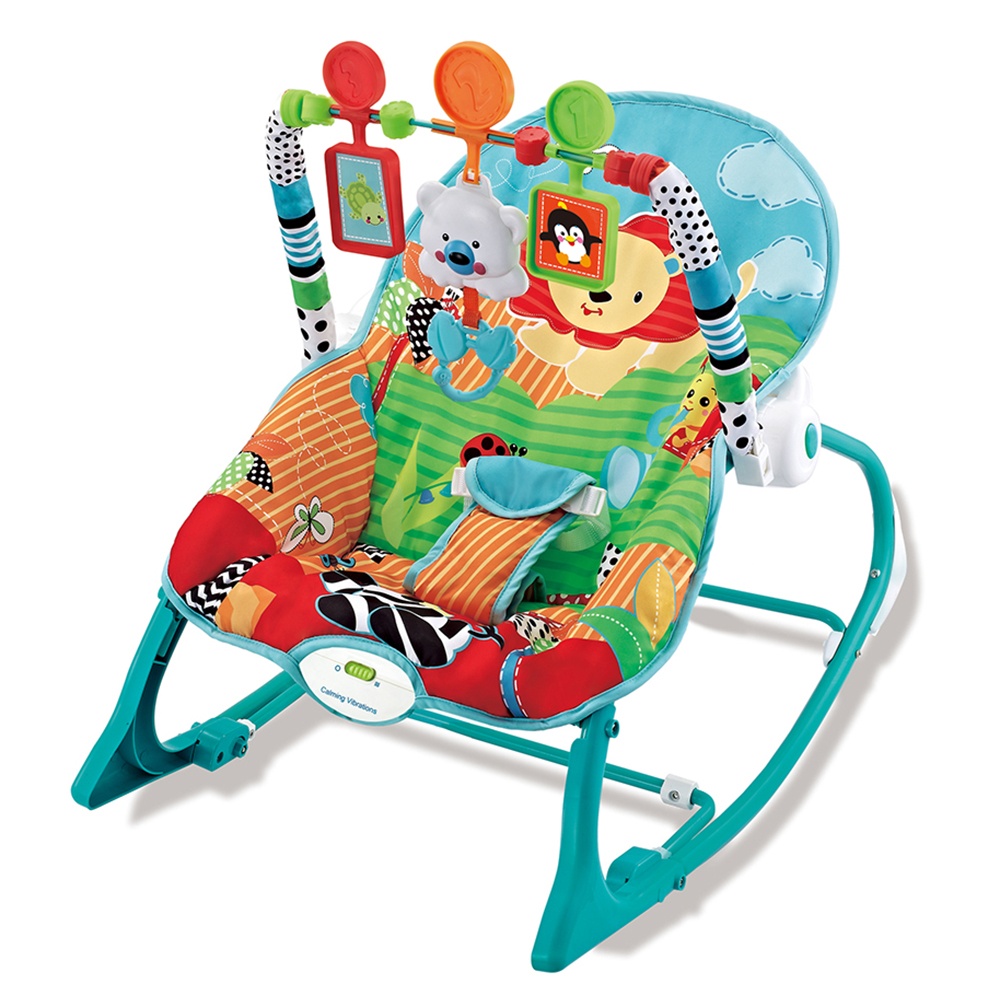 Ghế rung cho bé Kiza Happy Zoo cho bé sơ sinh đến 18kg hình 2