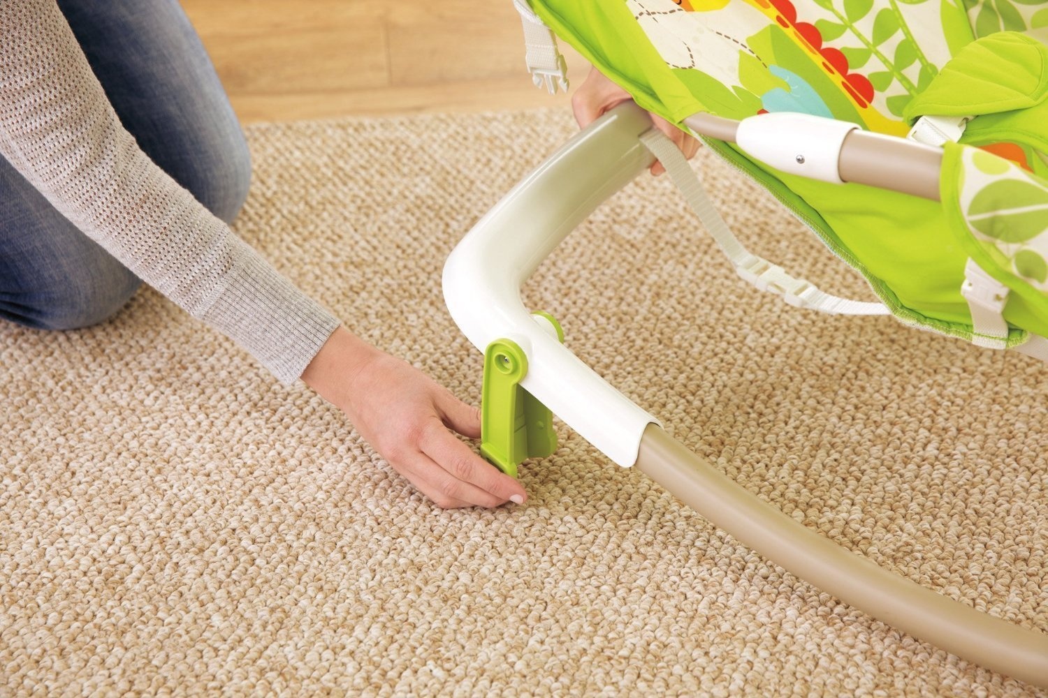 Ghế rung Fisher Price - Rainforest Friends X7047 hình 6